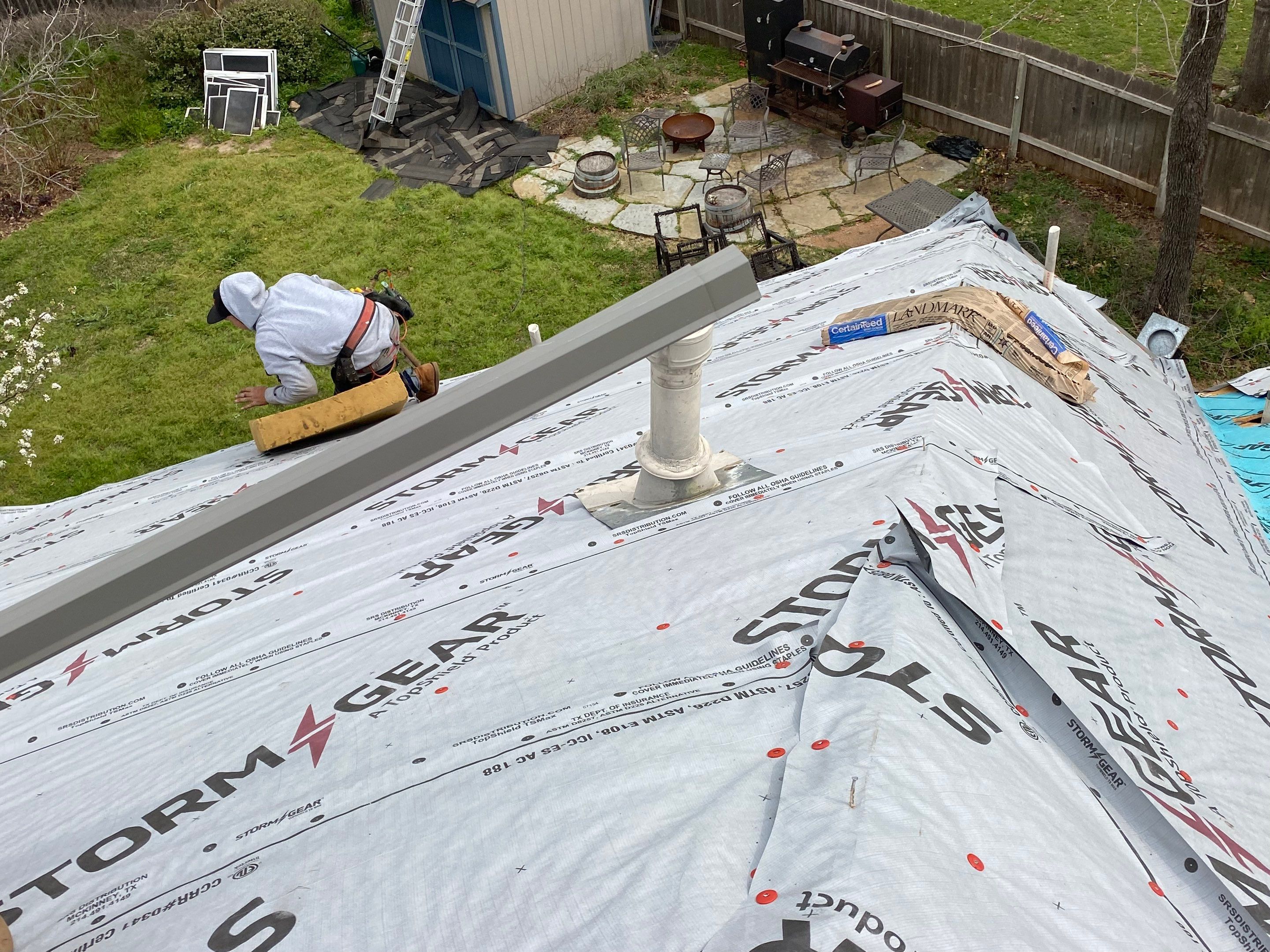 Project in Austin by Rhino Roofing and General Contracting, LLC