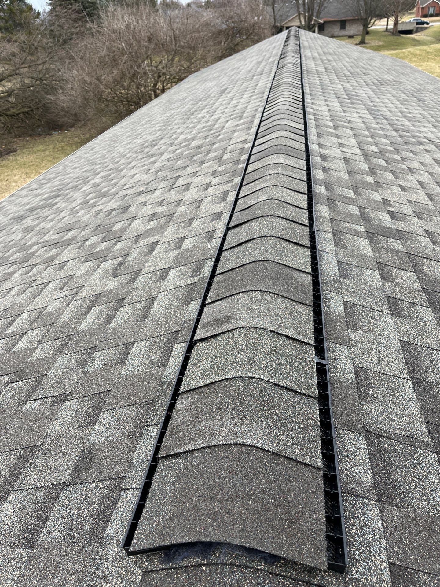 Residential Roofing Installation using GAF Timberline HDZ Weathered Wood by Nitro Roofing and Construction