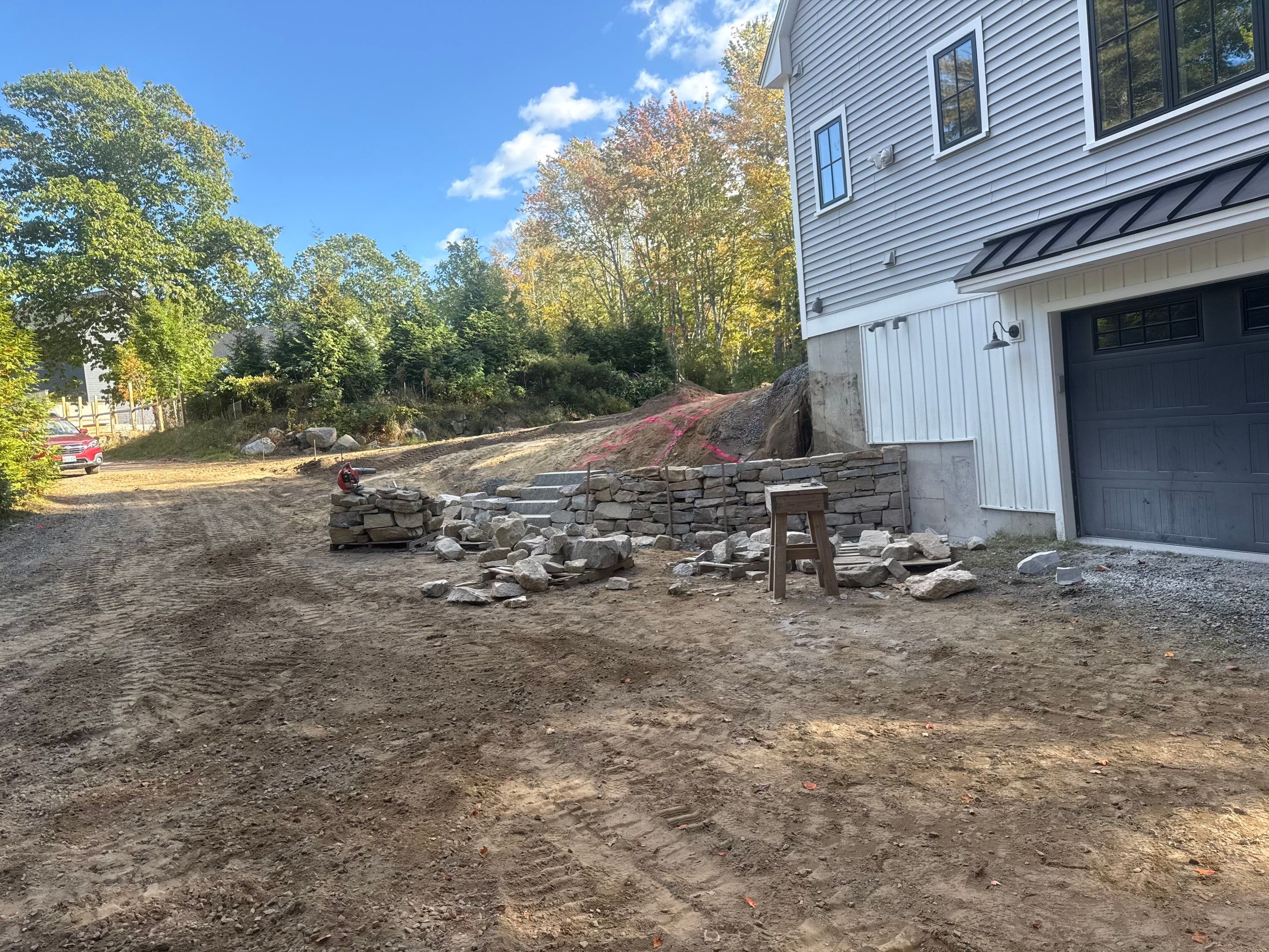 Project in Kennebunk by RD outdoor Landscape Services