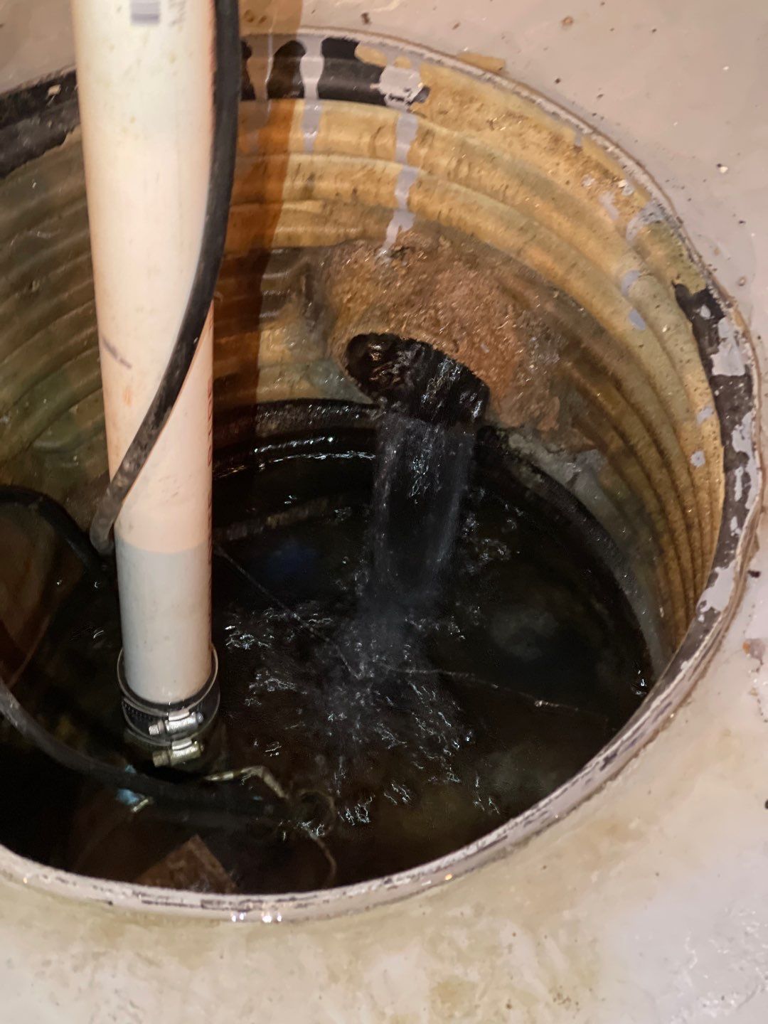 Custom Dual Sump System for Maggie by Waterproofing Northeast