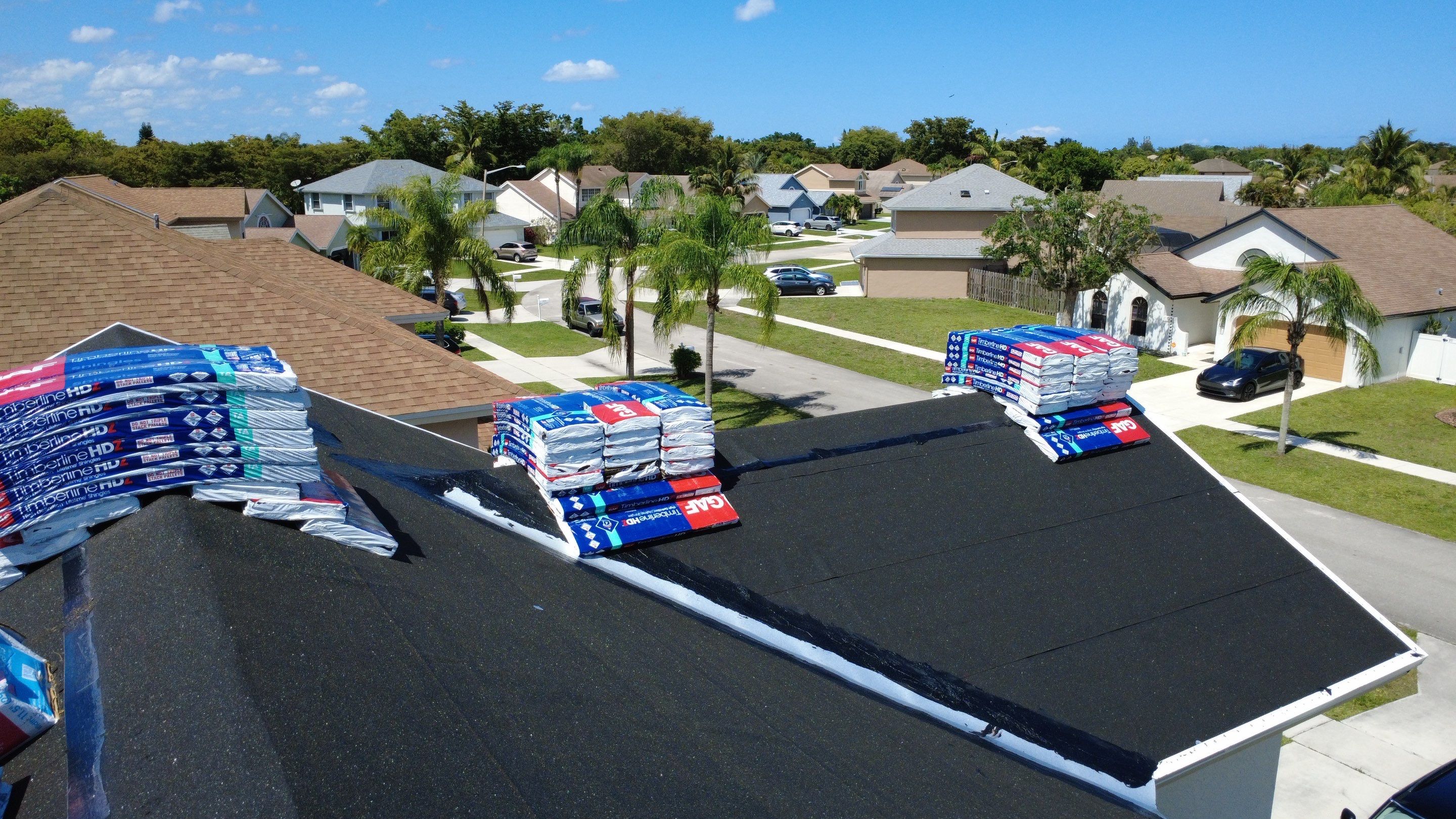 Residential Roofing Installation using GAF by BLUES BROTHERS ROOFING