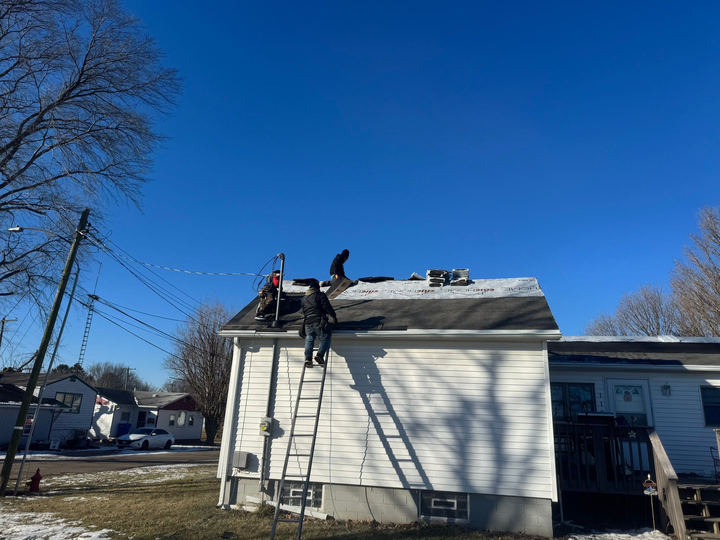 Sharkey Roof by Erie Home