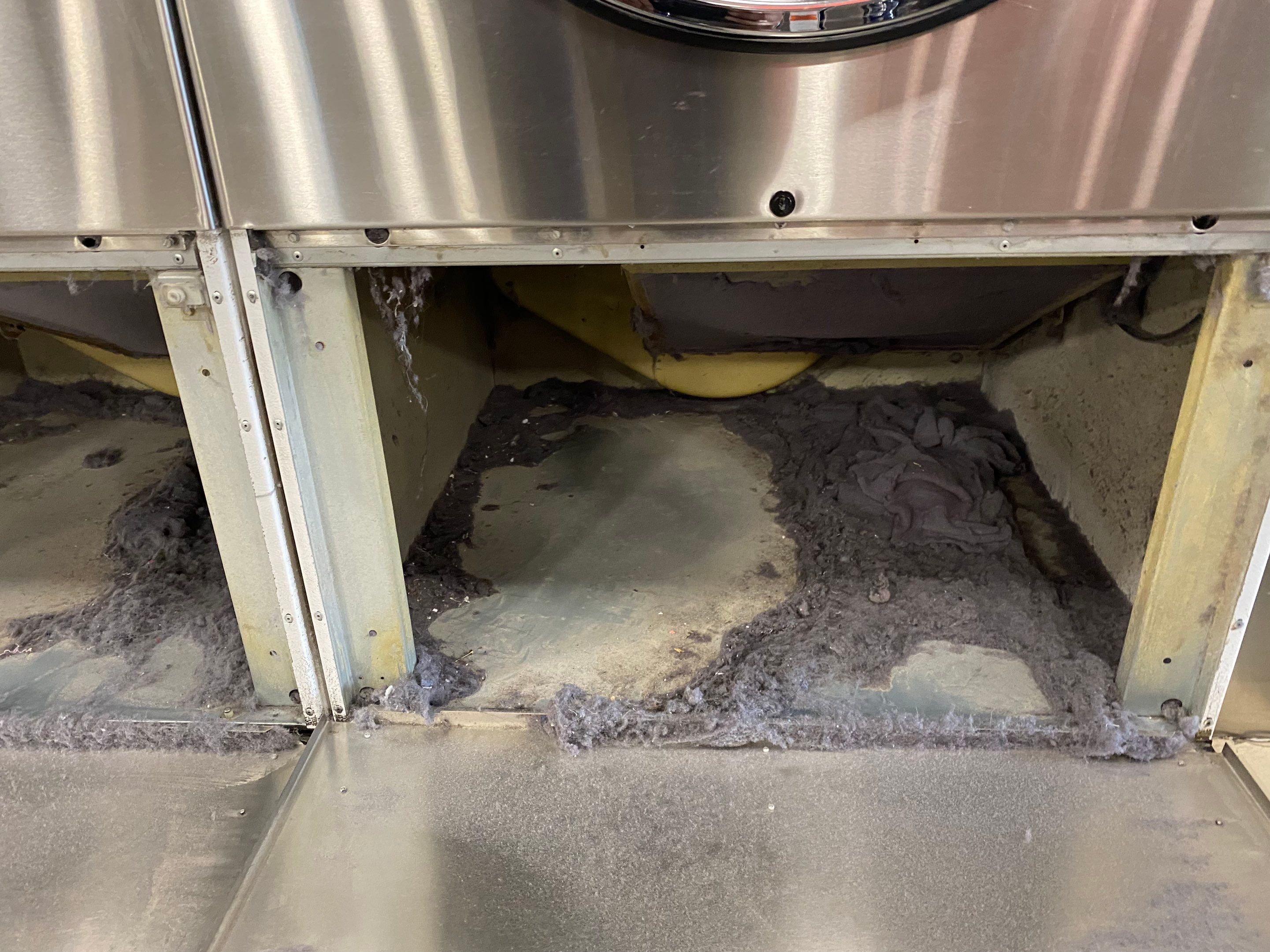Laundromat Dryer Vent Cleaning Houston, Texas by Peach State Dryer Vents & Air Ducts