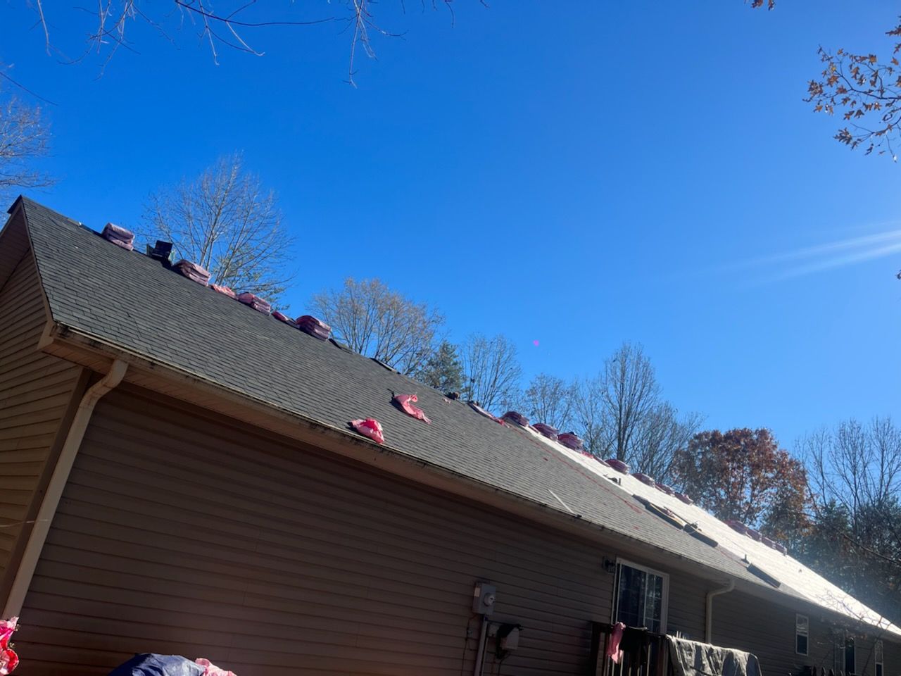 Residential Roofing Installation using Architectural shingles by BROCK BUILDERS 