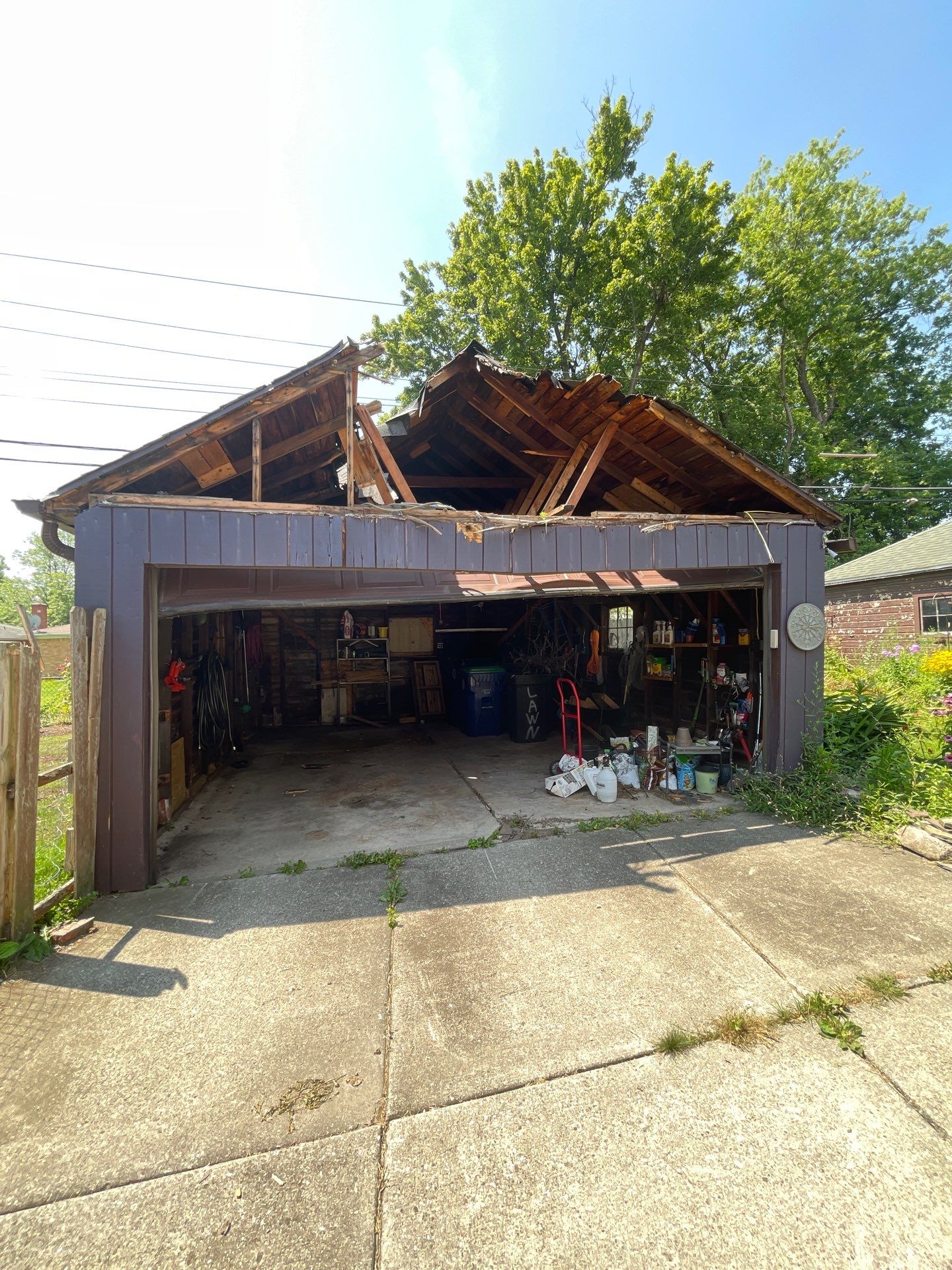 Garage Roof by Ivy Lea Construction