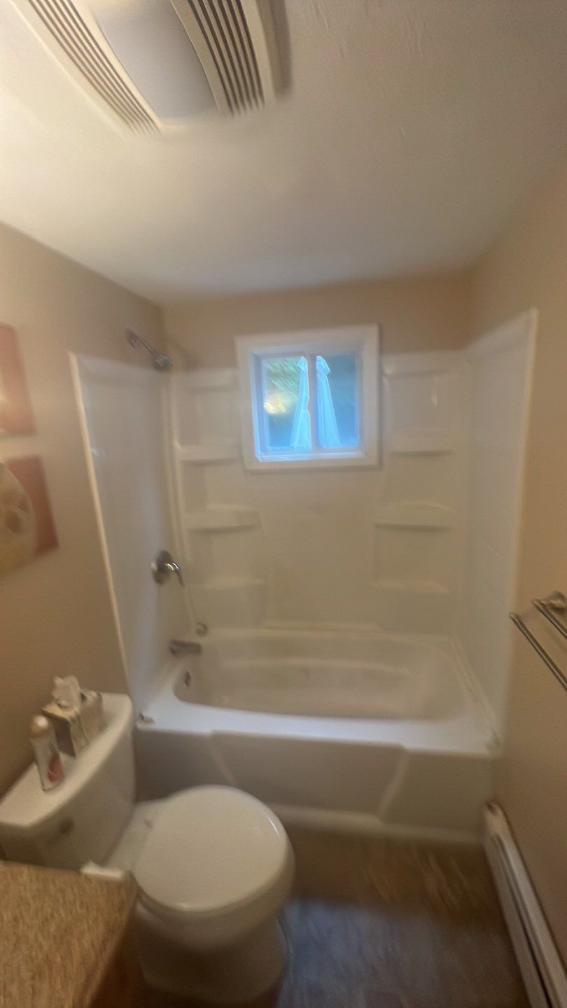Tub to Walk-In Shower Installation in Bristol, CT  by Yankee Home Improvement