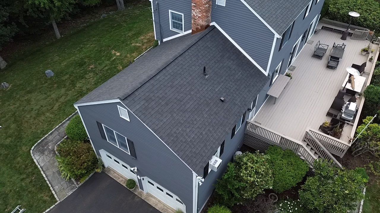 Brand new roof in Norwalk, CT "It's a DiGiorgi!" by DiGiorgi Roofing and Siding Inc