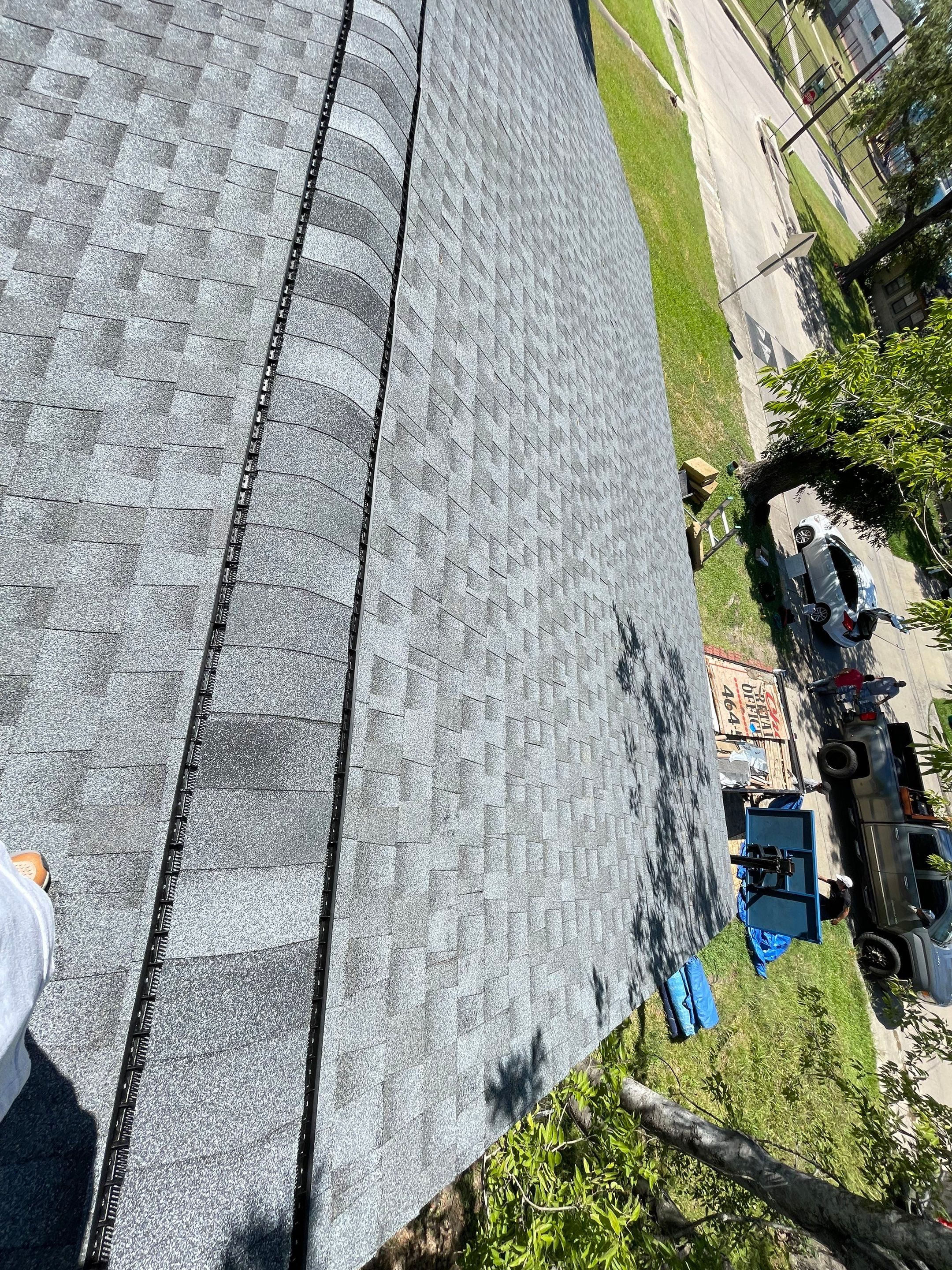 Residential Roofing Installation using Atlas Pinnacle® Pristine Pewter by CAP Roofing and Construction LLC