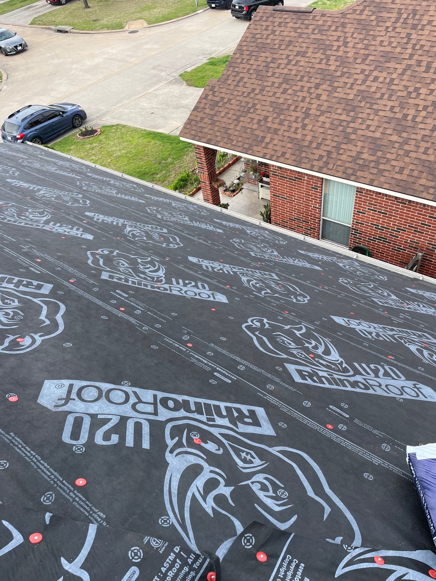 Residential Roofing Installation using Owen's Corning Duration (Lifetime) Shingles by Roof Repair Company