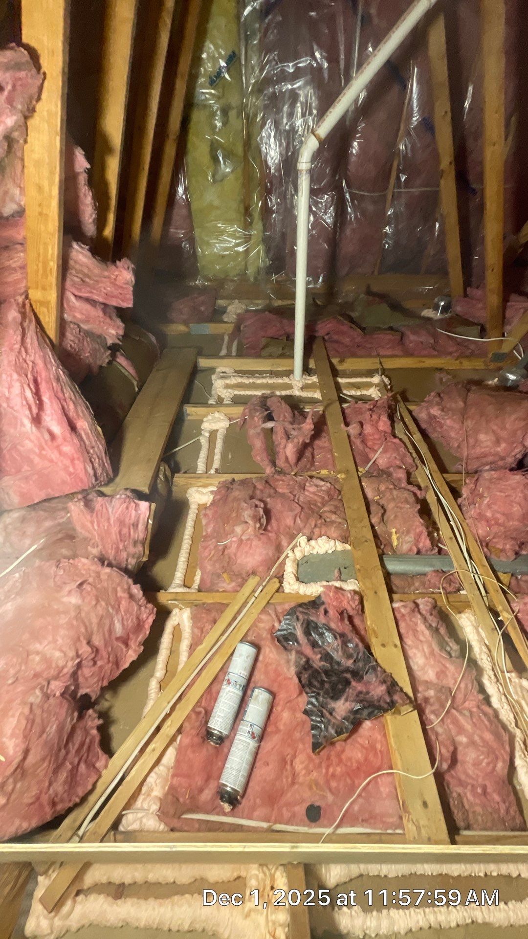 Project in Clifton, VA by Founders Insulation