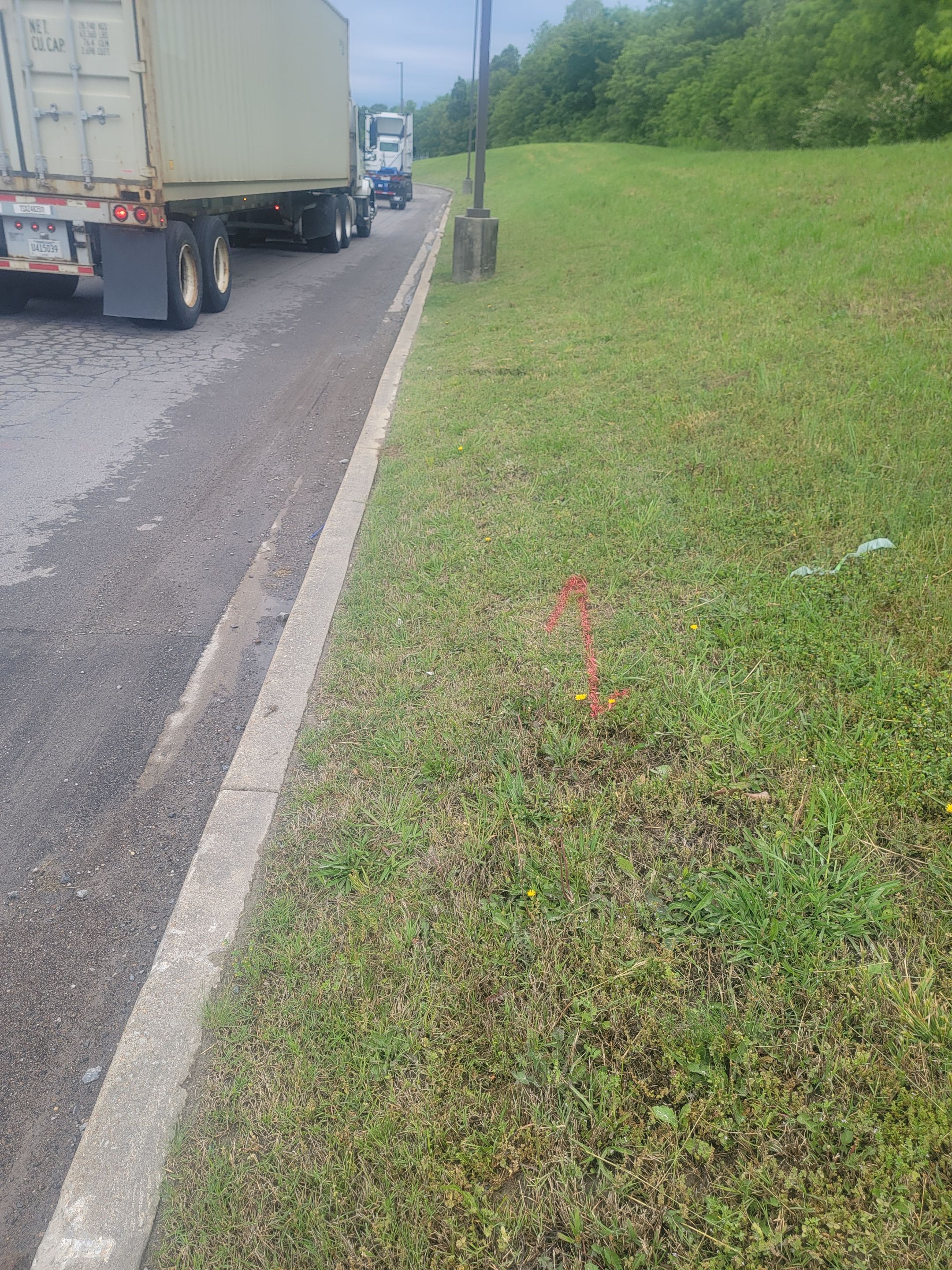 Locating voids and areas of concern for parking lot repairs by Alsip Locating Service, LLC
