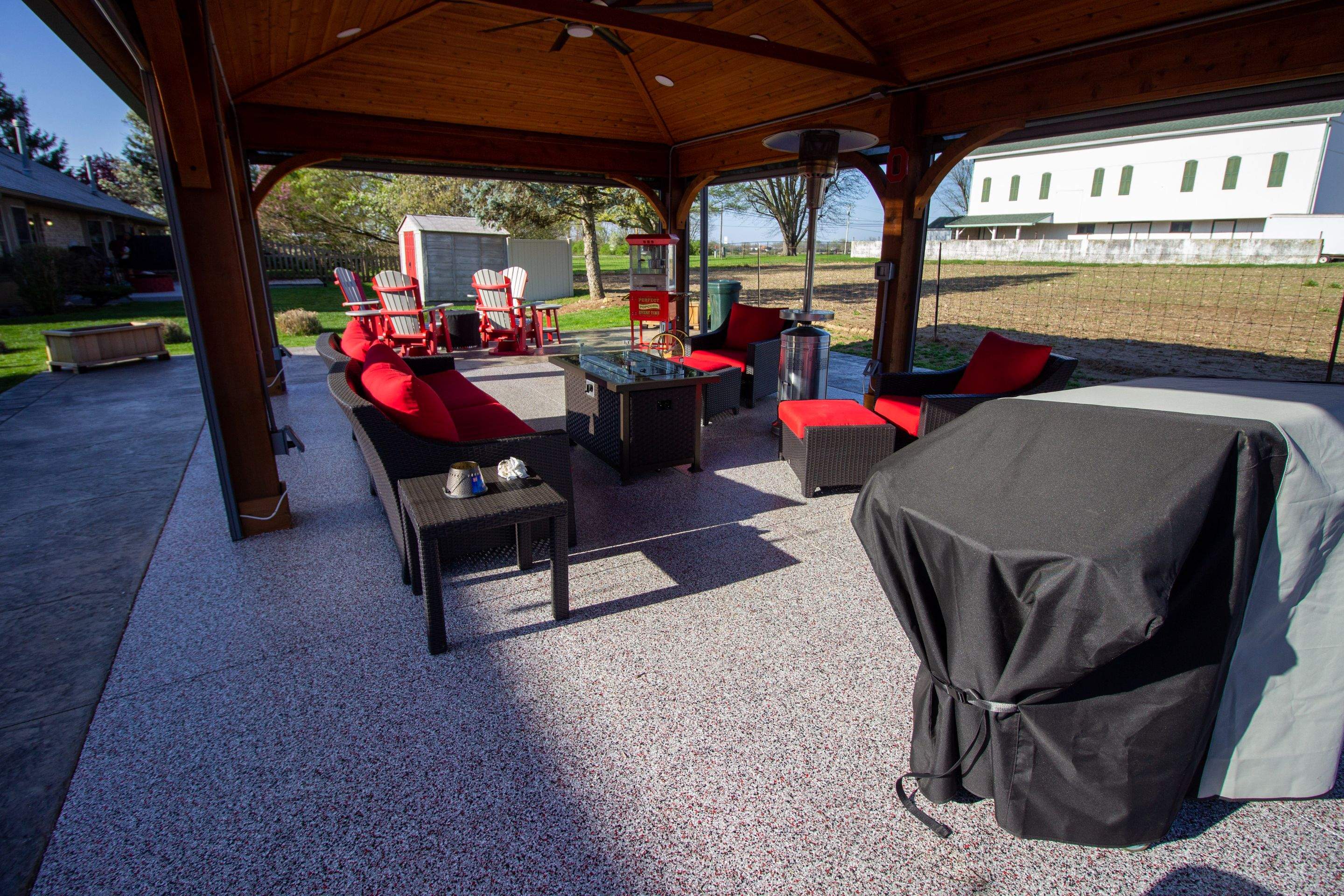Patio Installation using Buckeye by Your1DayFloor.com