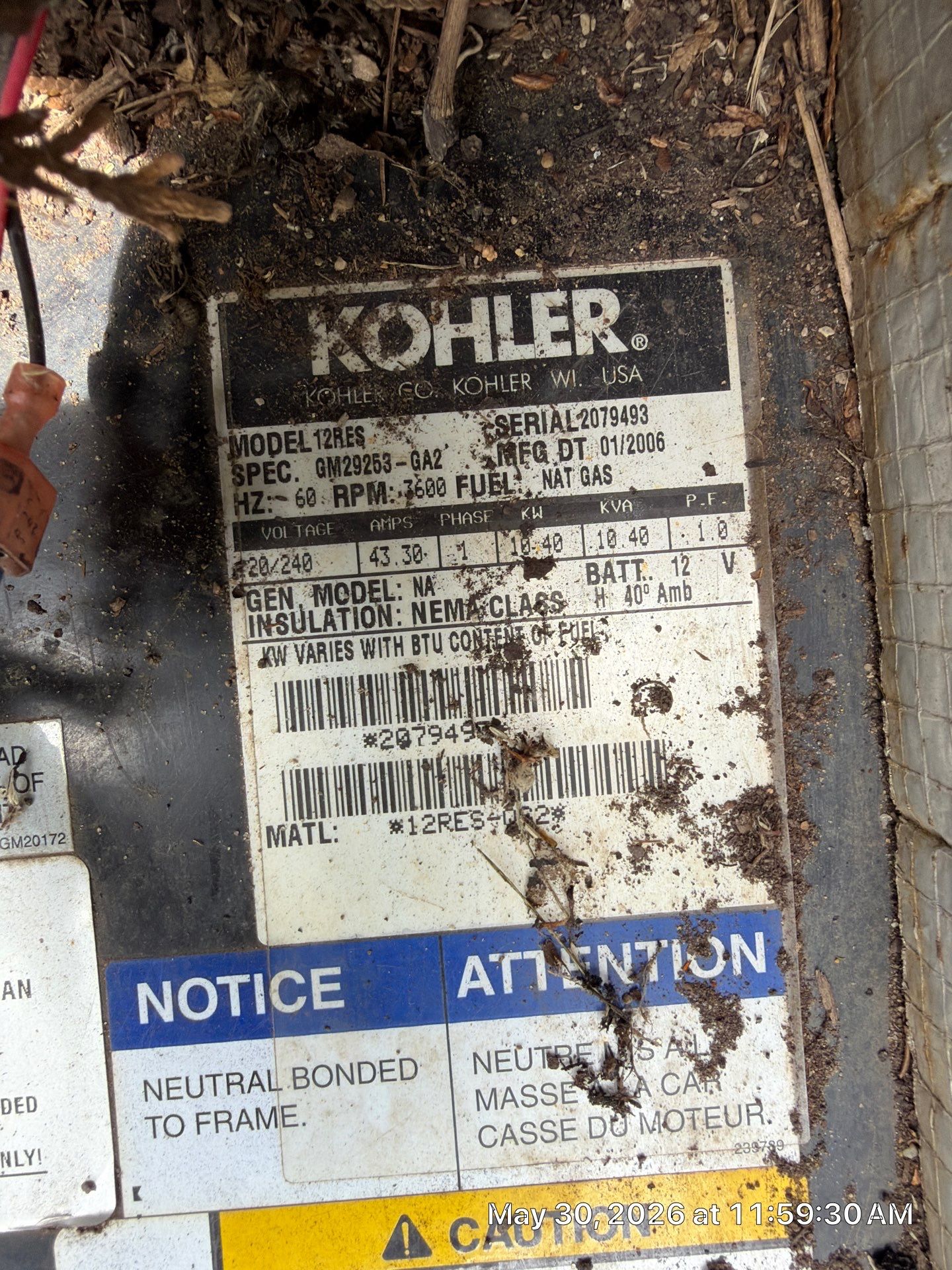 Kohler Standby Generator Annual Tune-Up & Inspection – Lake Bluff, IL | GSHA Services, LTD by GSHA Services LTD