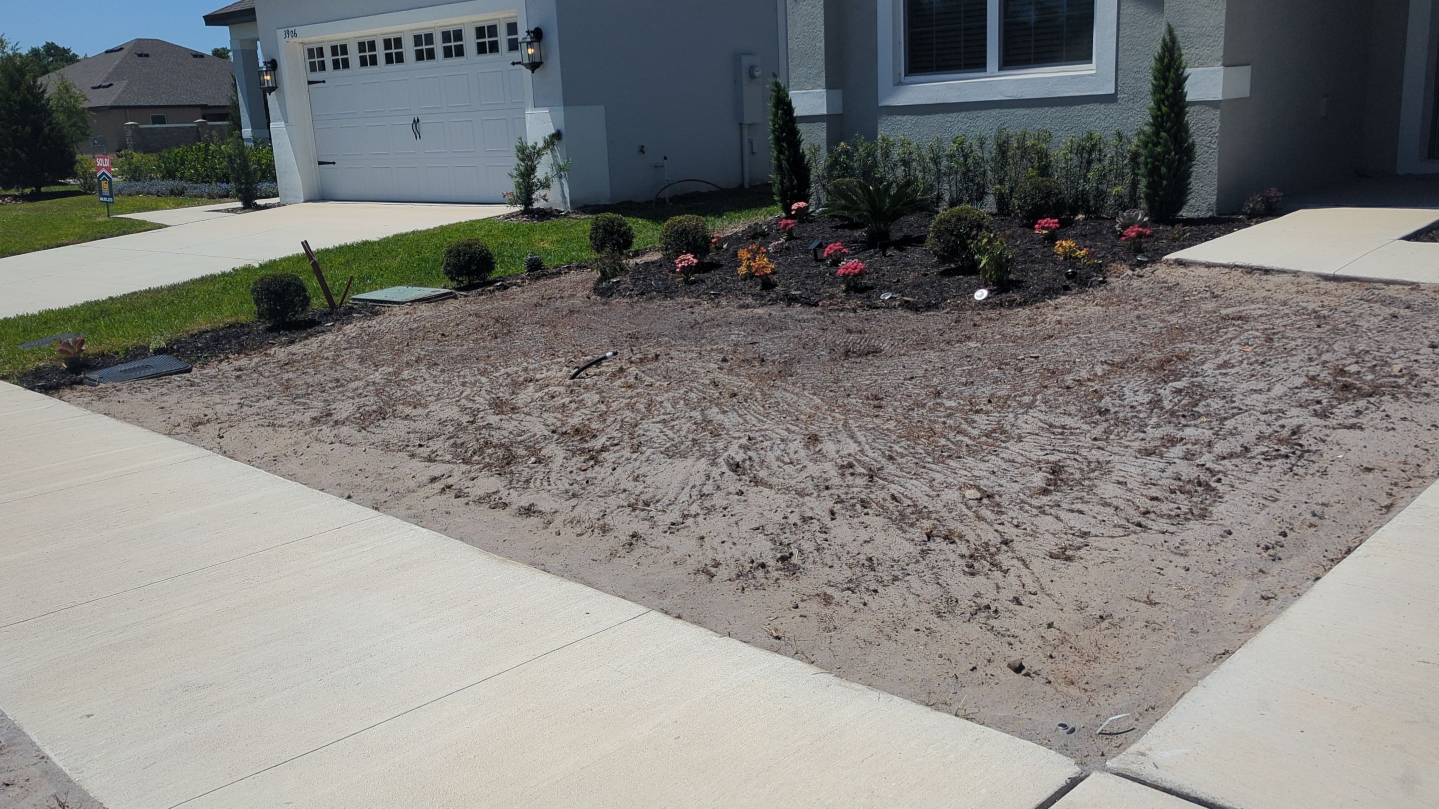 Complete Lawn Restoration with St. Augustine Sod by 
M.A.B. Landscaping & Property Maintenance
