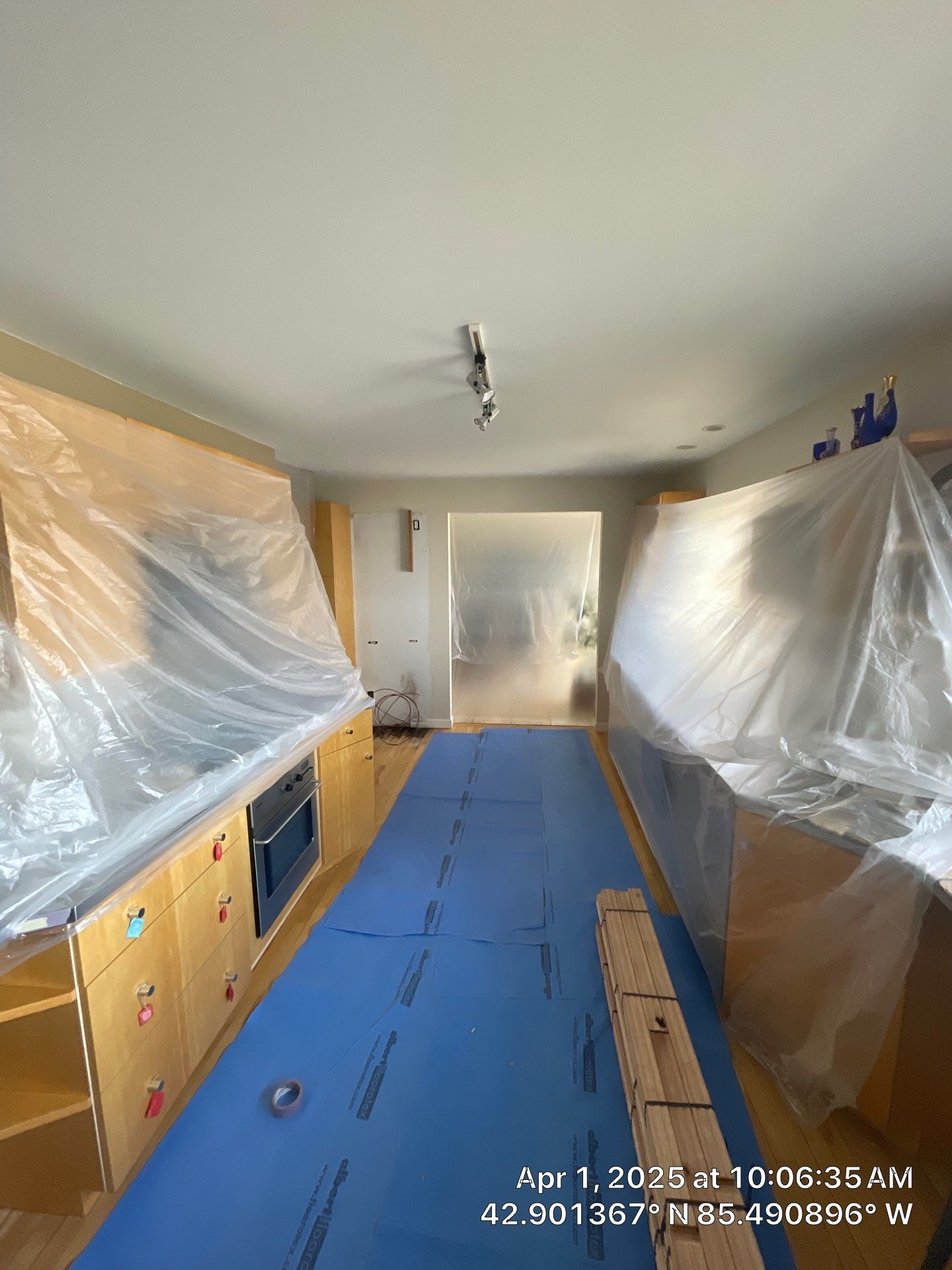 Water Damage Restoration On Solid Birch by RTBaldwin Hardwood Floors