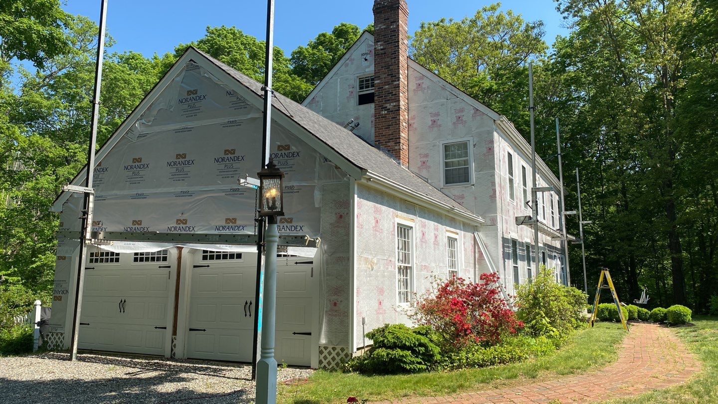 Siding Installation using certainteed monogram 4" double 4 by A Plus Exterior