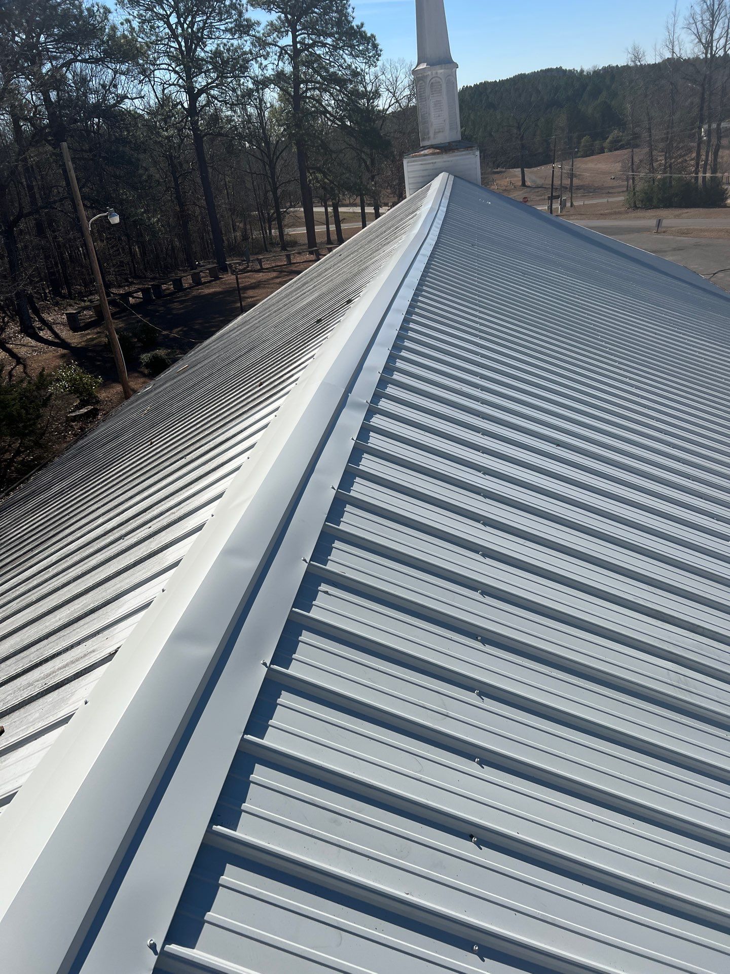 Commercial Metal Roofing Replacement in Adger by The Roofing Dudes