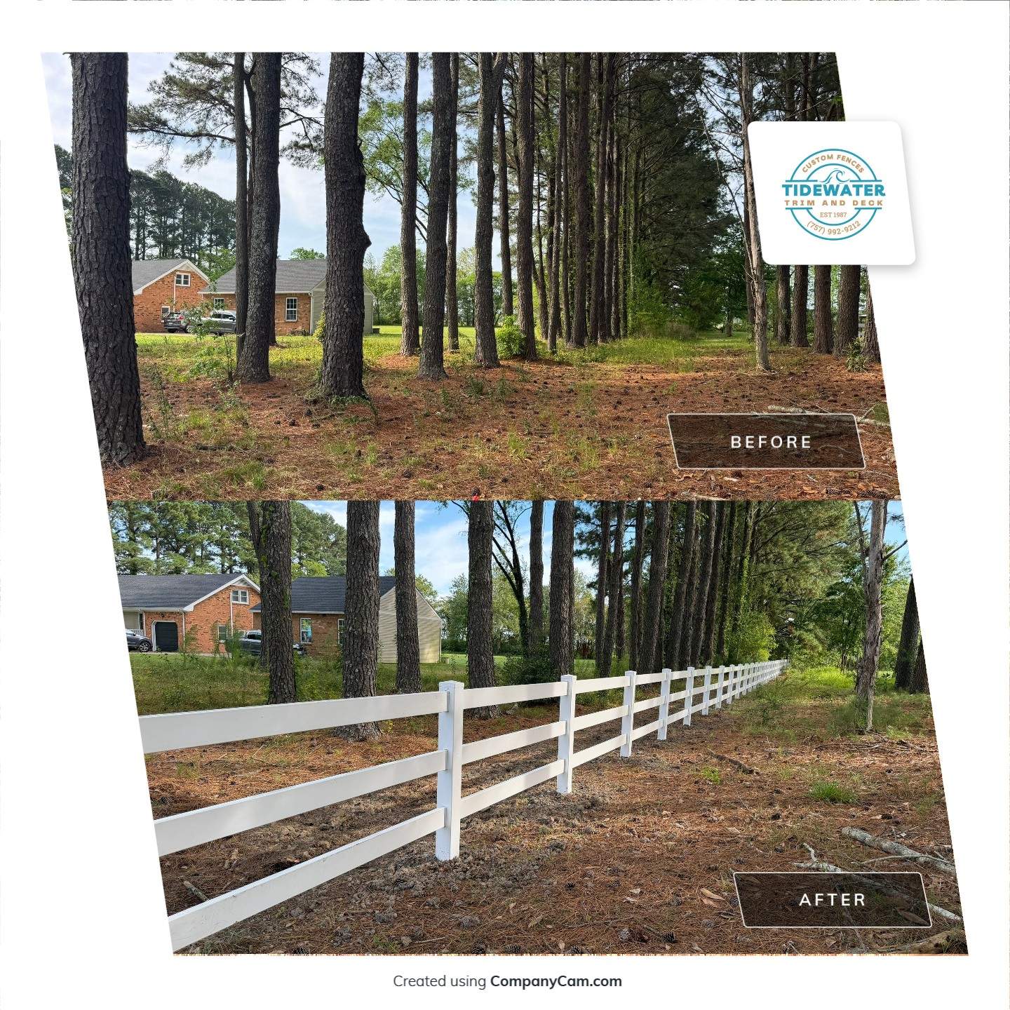 Distinctive Fencing for Distinctive Homes by Tidewater Trim & Deck