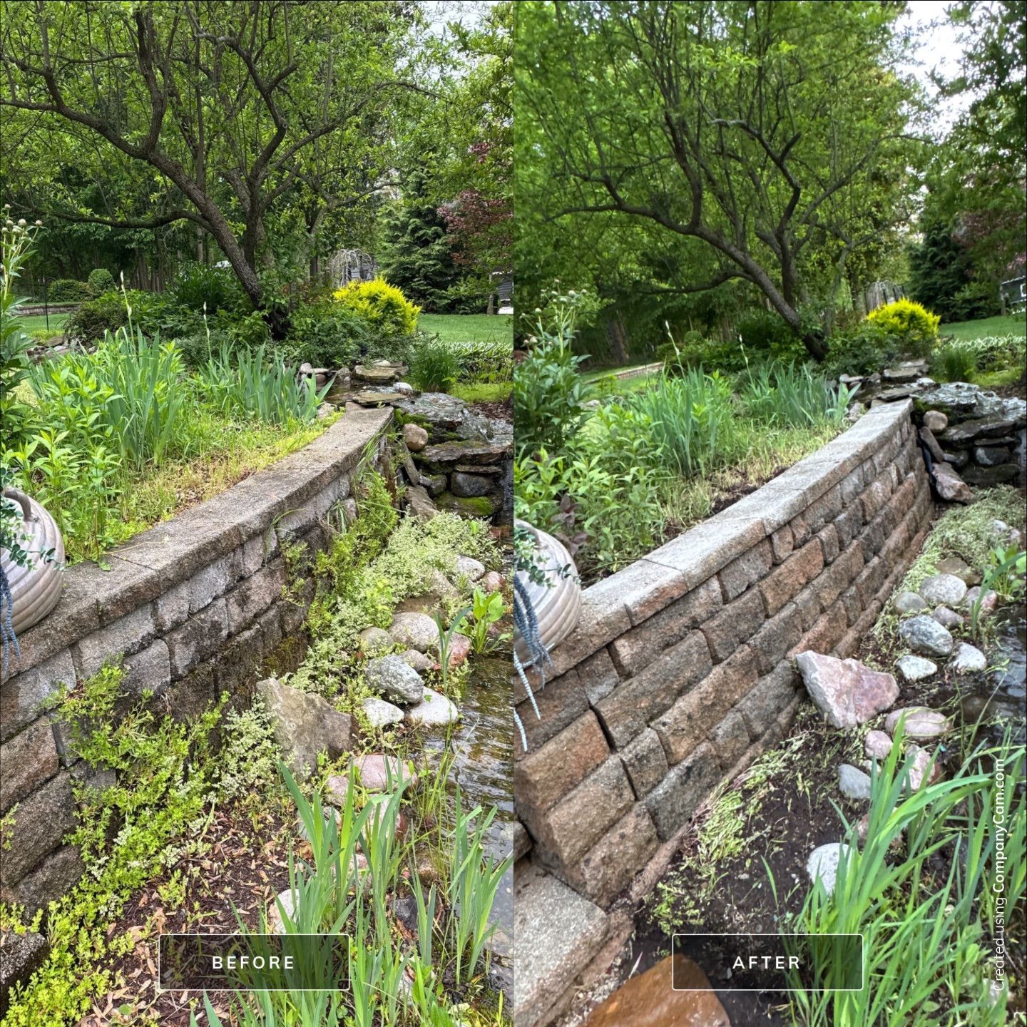 Project in Algonquin by Simmons Power & Soft Washing