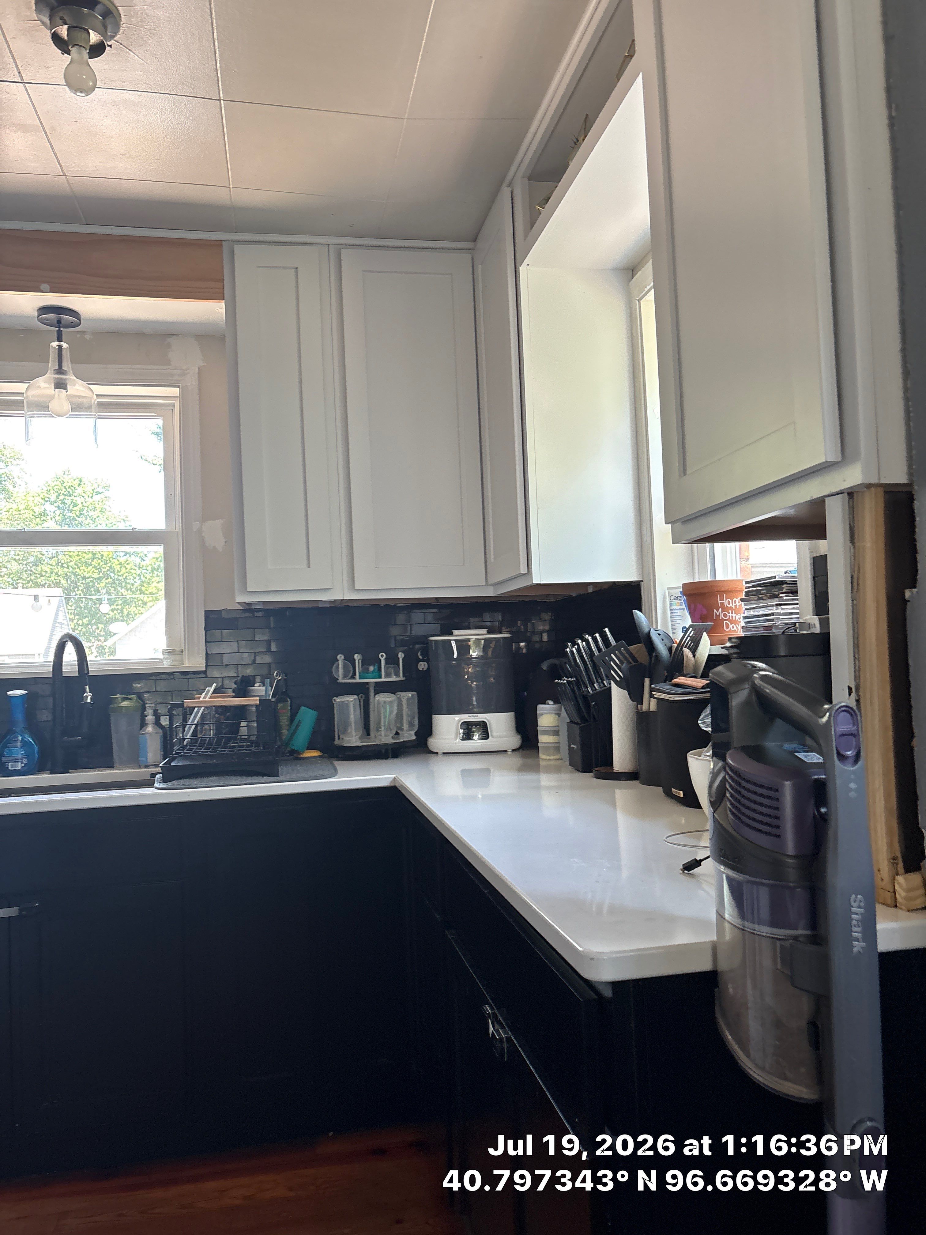 Two-Tone Kitchen Cabinetry and Appliance Service in Lincoln by CompanyCam Sales Demo