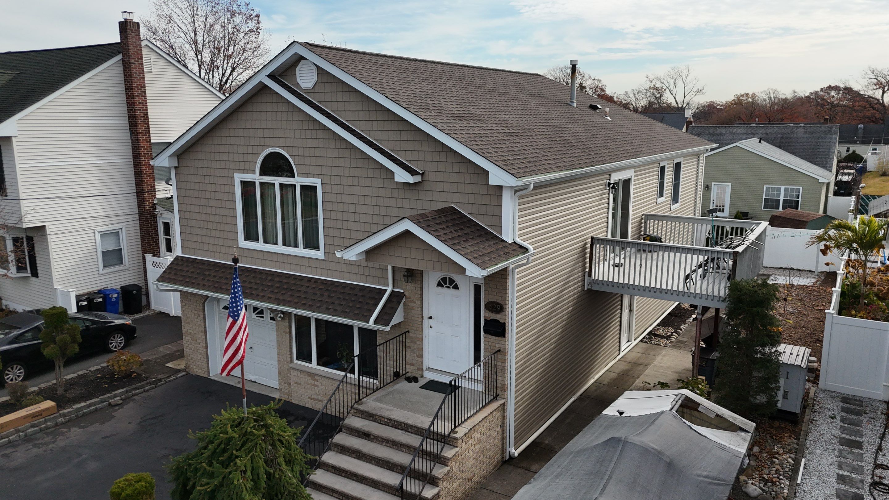 Full Exterior Remodel Project in Kenilworth, NJ by All State Home Improvement Inc.