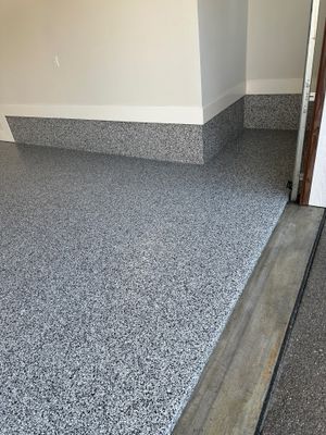 Garage Floor Coating using Silverton