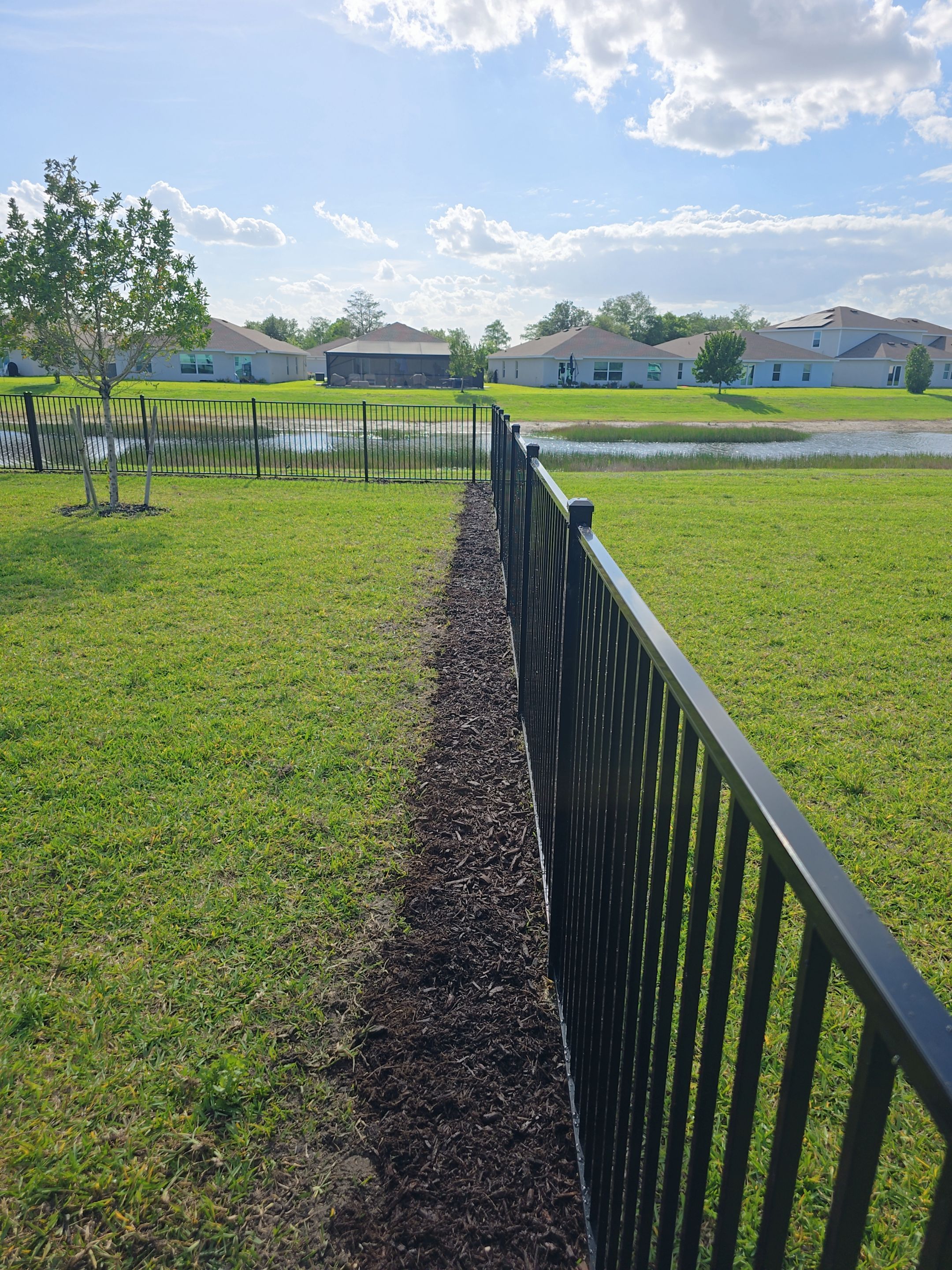 Aluminum Fence Install in Lehigh Acres by True Fence LLC