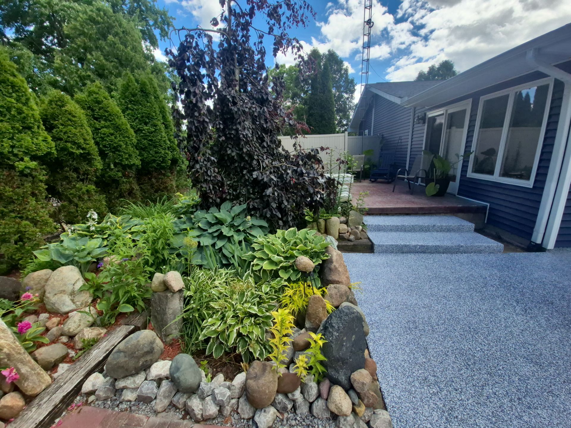 Freeland Outdoor Patio by Wise Coatings of Central Michigan