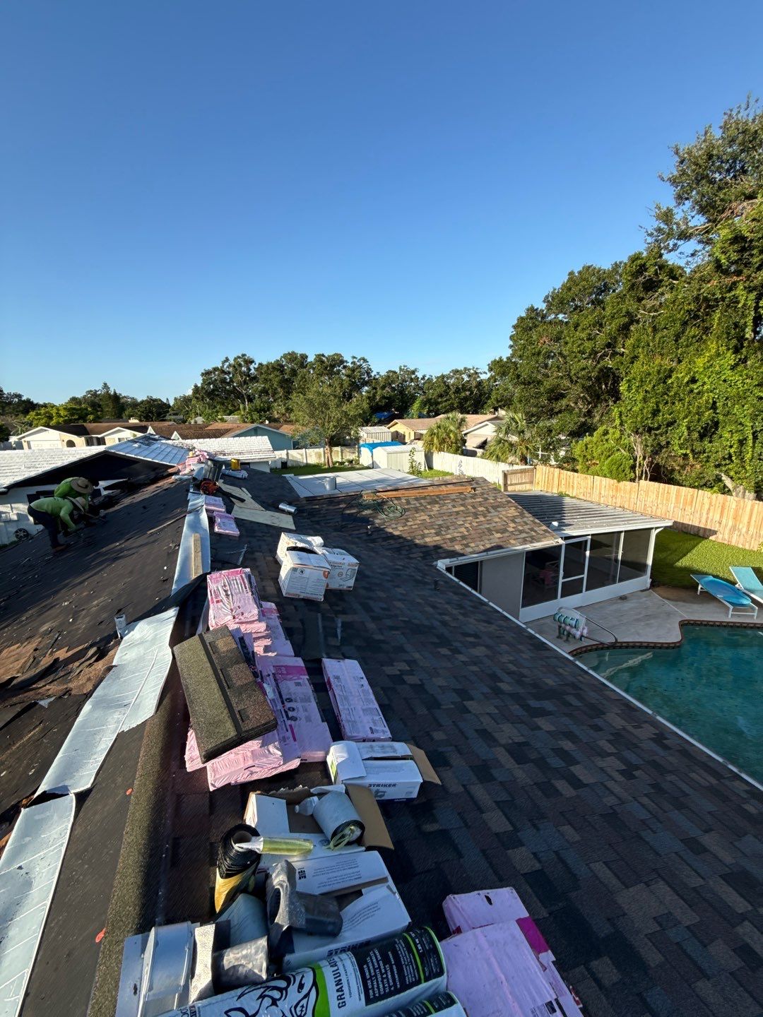 Project in Pinellas Park 33781 by Mitchell Roofing Company LLC 