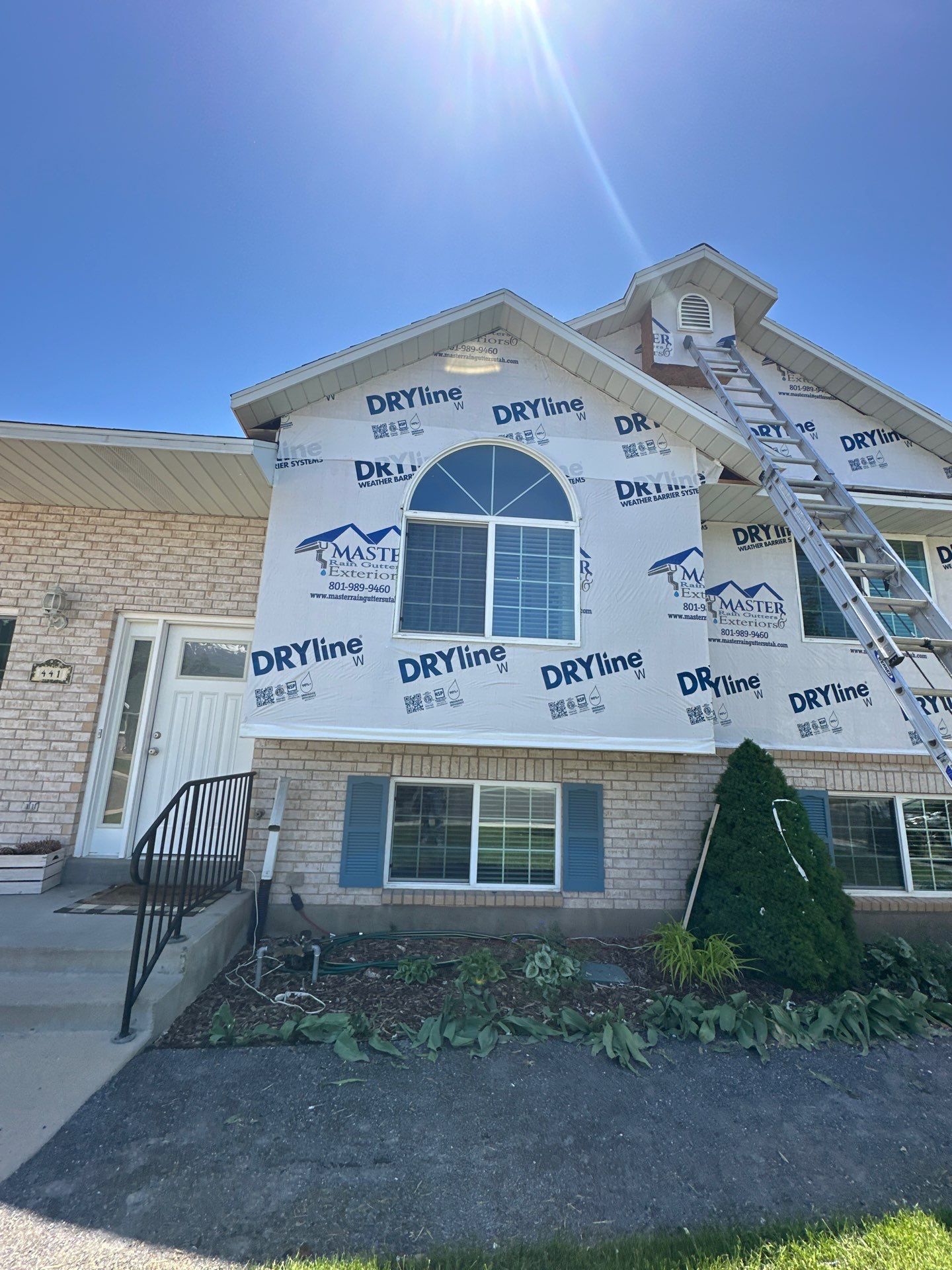 Project in Orem by Master Rain Gutters.