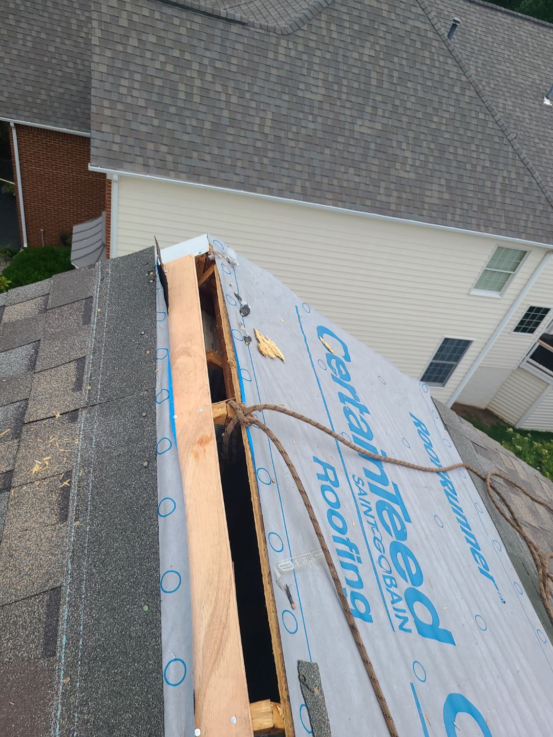 Haymarket: Roof Replacement with CertainTeed Landmark Pro Designer Shingles in Max Def Weathered Wood by RM Banning, Inc.