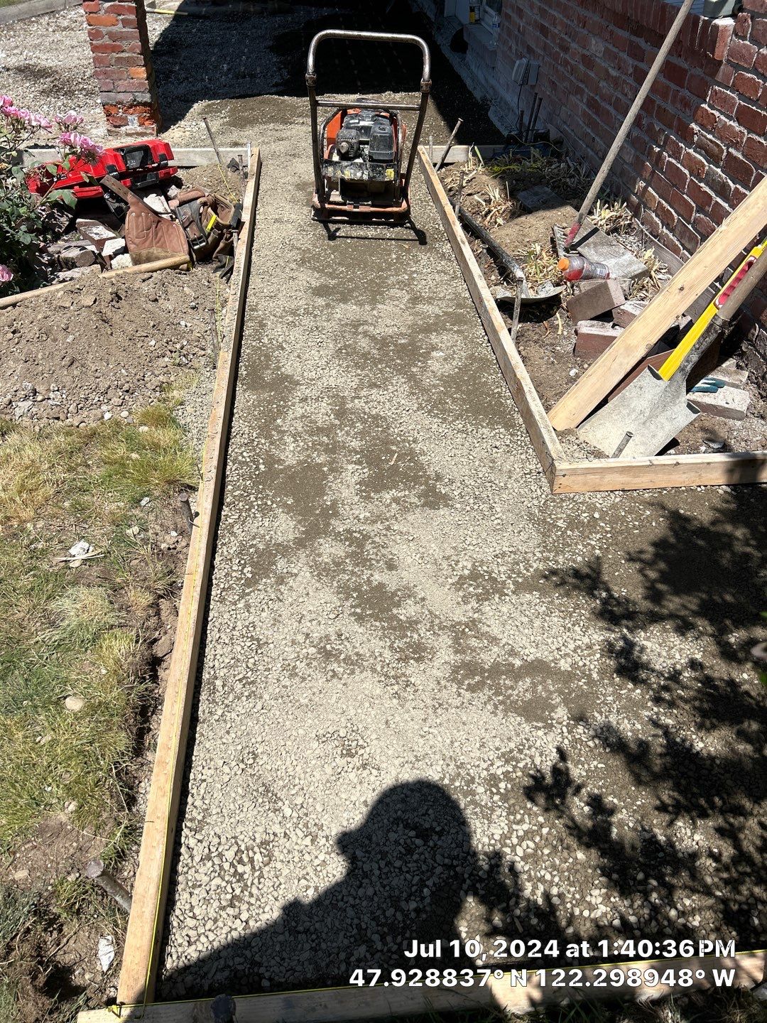 Susan | Concrete Patio by Jireh Asphalt & Concrete Inc 