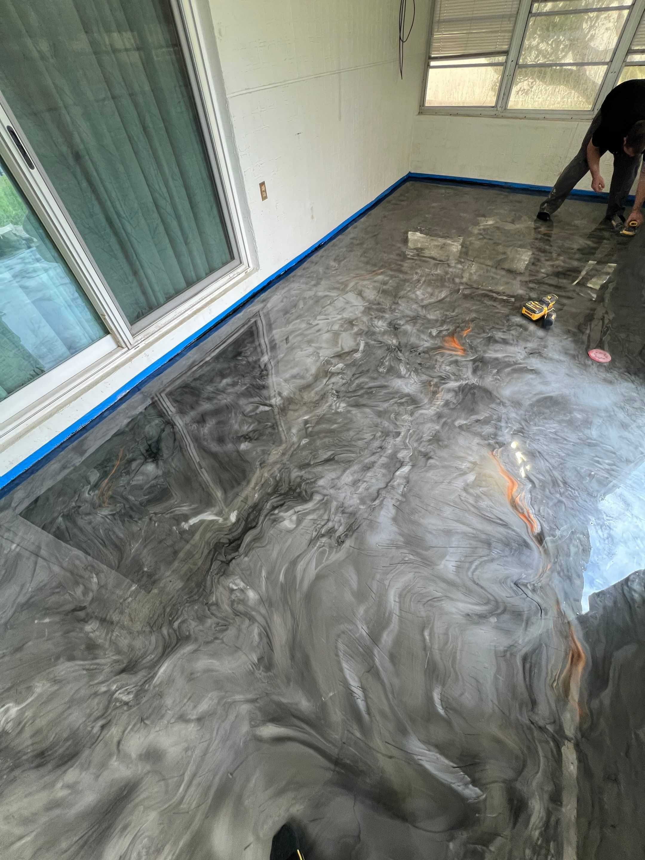 Project in New Port Richey by High Tech Epoxy