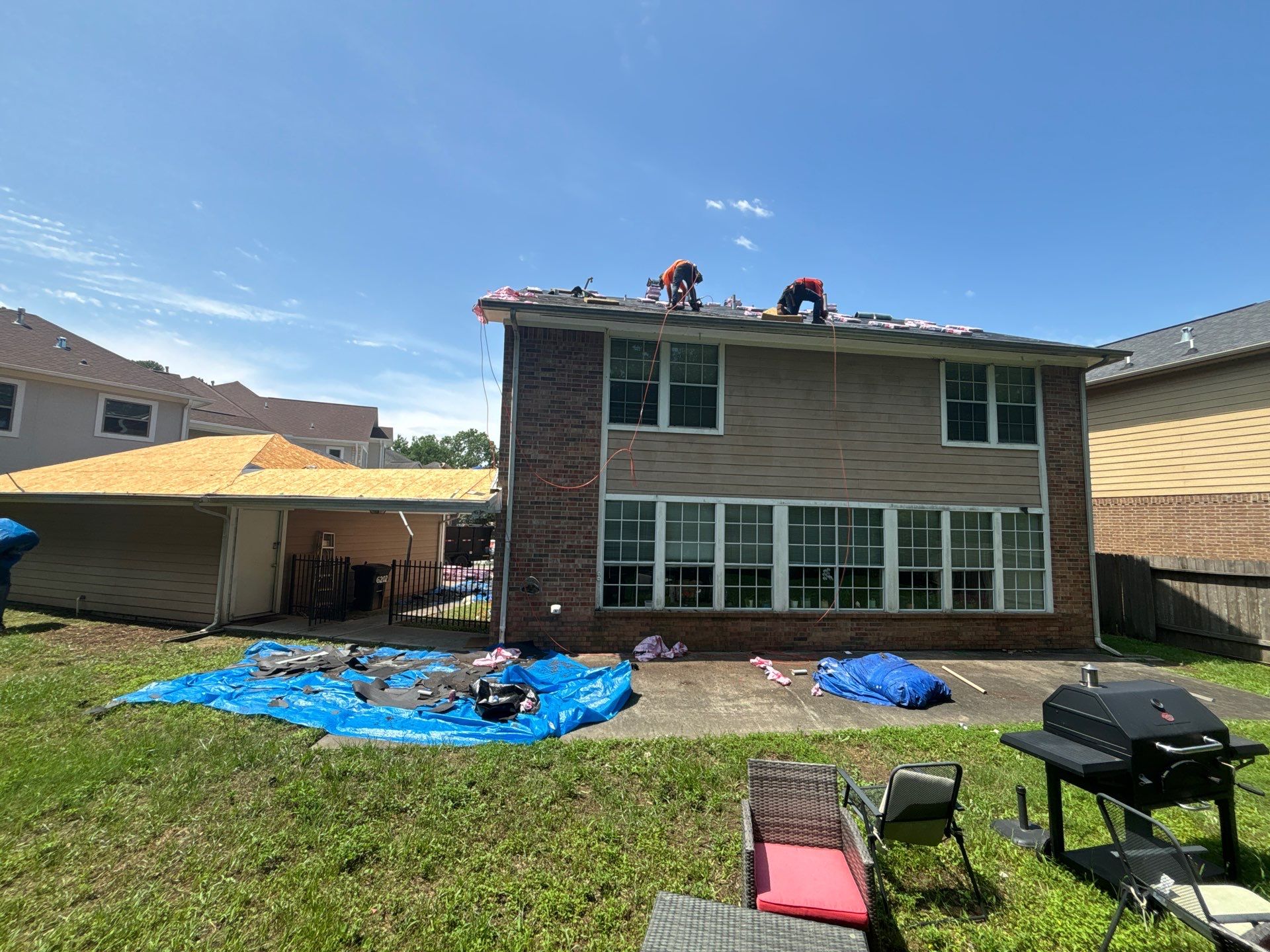 Residential Roofing Repair using Owen's Corning Duration (Lifetime) Shingles by Roof Repair Company