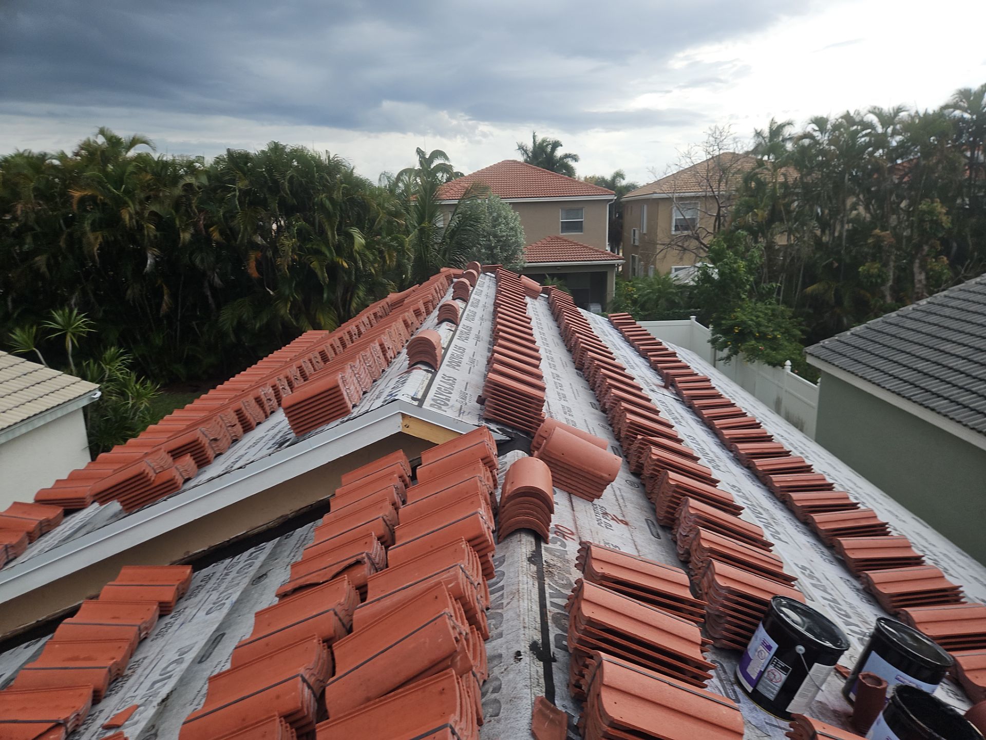 Residential Roofing Installation using WestLake Roofing Tile by BLUES BROTHERS ROOFING