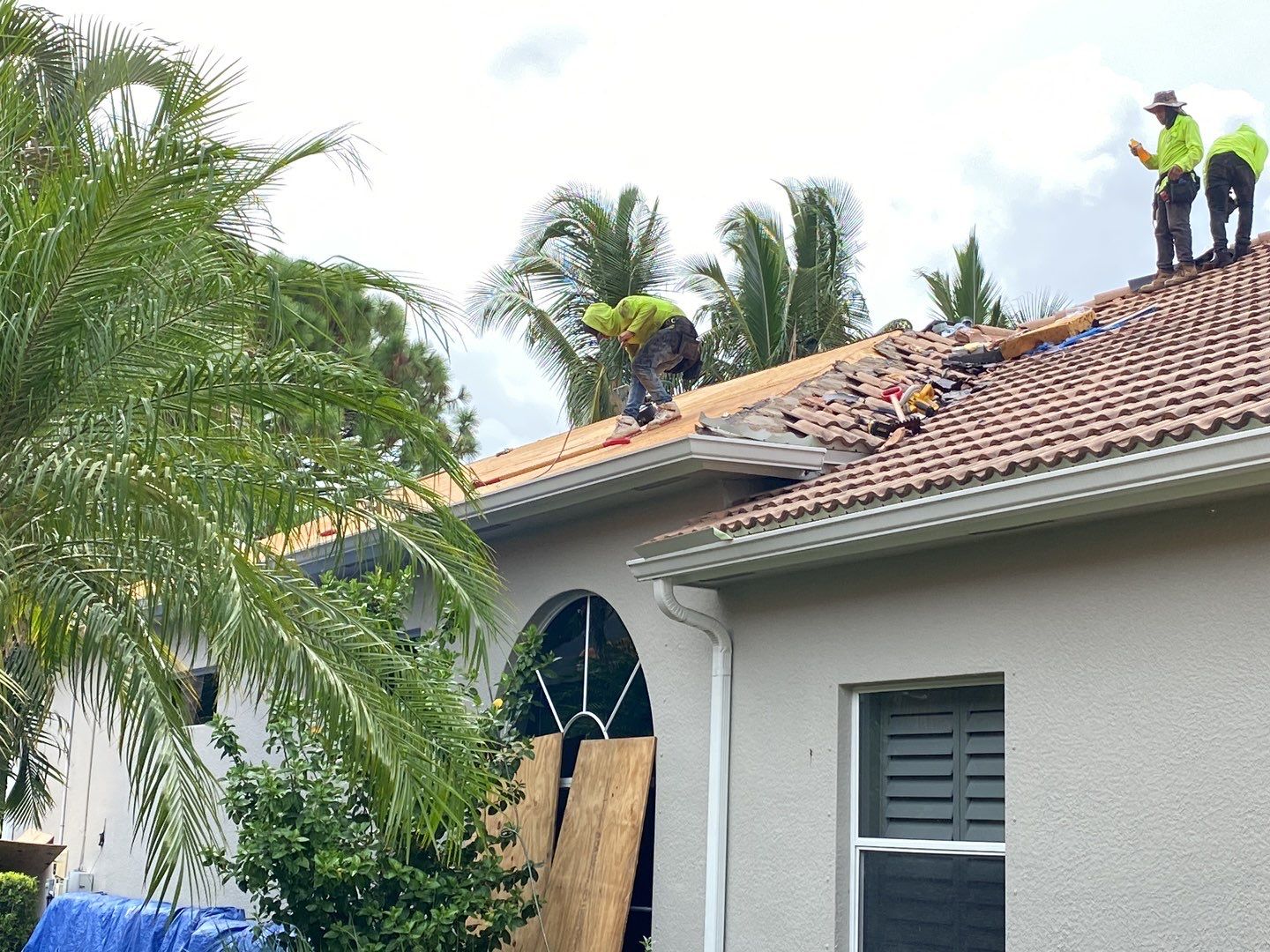 Residential Roofing Installation using Concrete Tile in West Bay Country Club by International Roofing