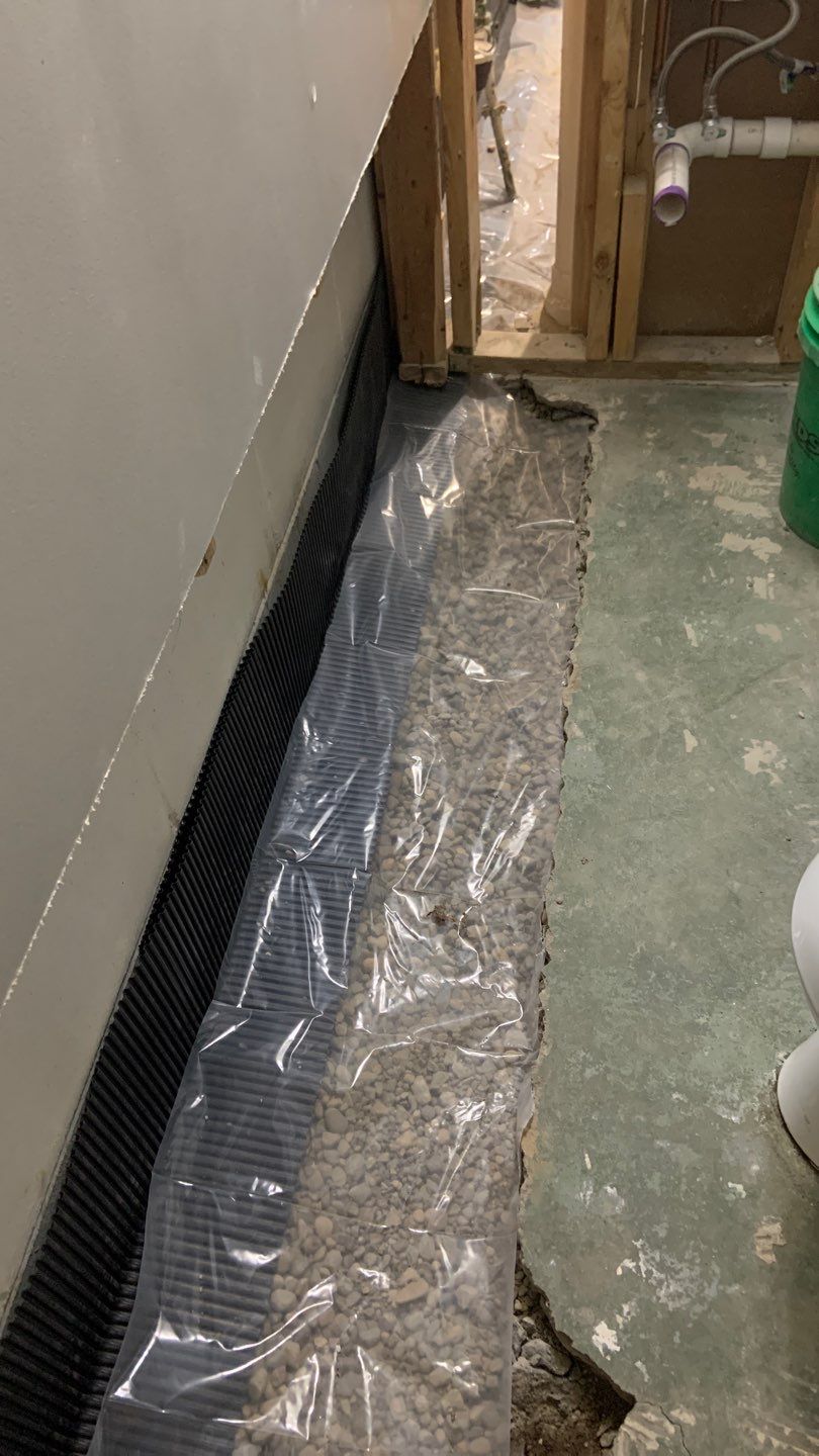 Anoka Drain Tile by Waterproofing Northeast