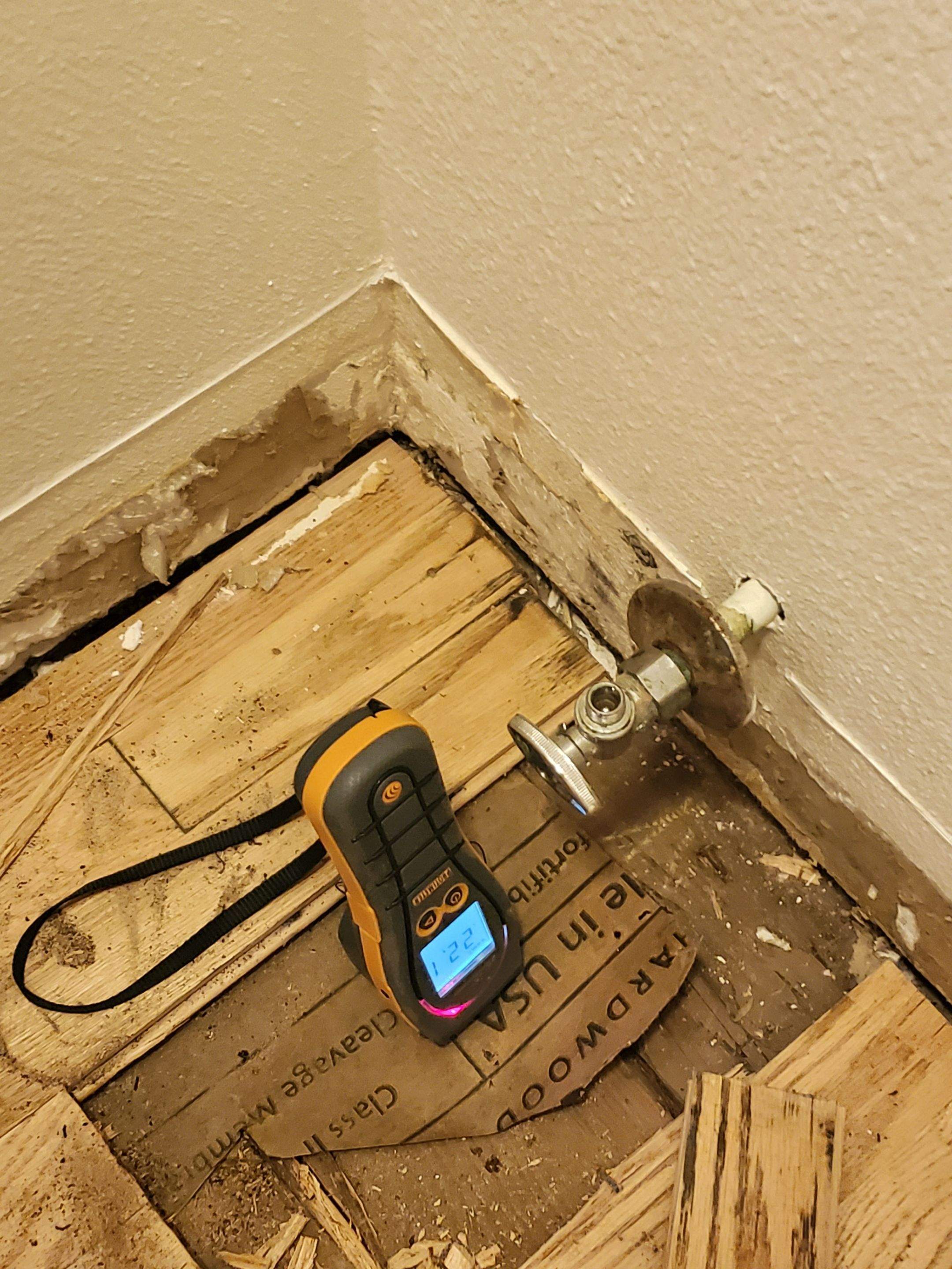 Water Damage using Air Movers by Construction Now LLC