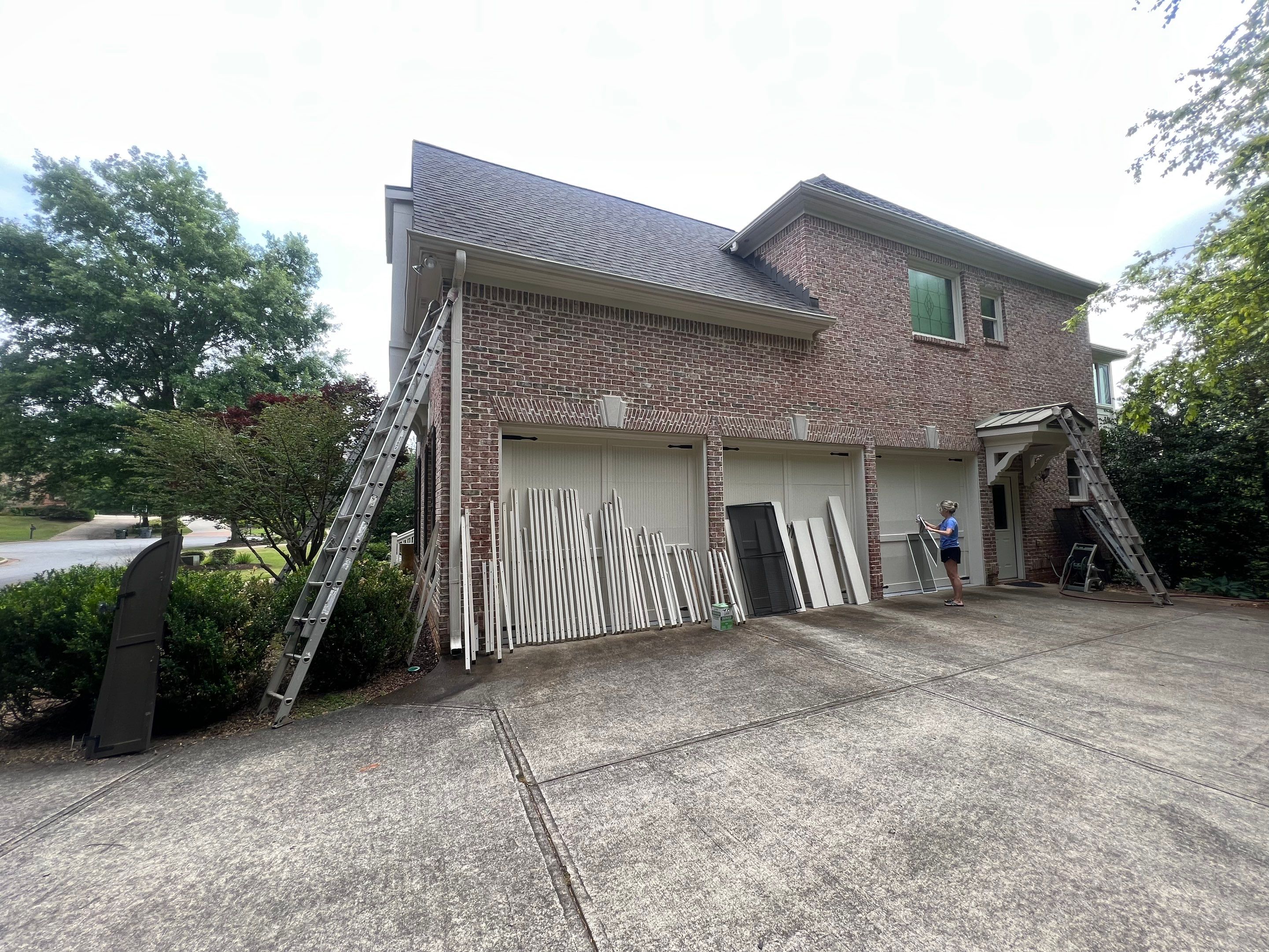 Multi-Story Exterior Painting and Trim Refresh in Marietta by Swift Home Renovations 