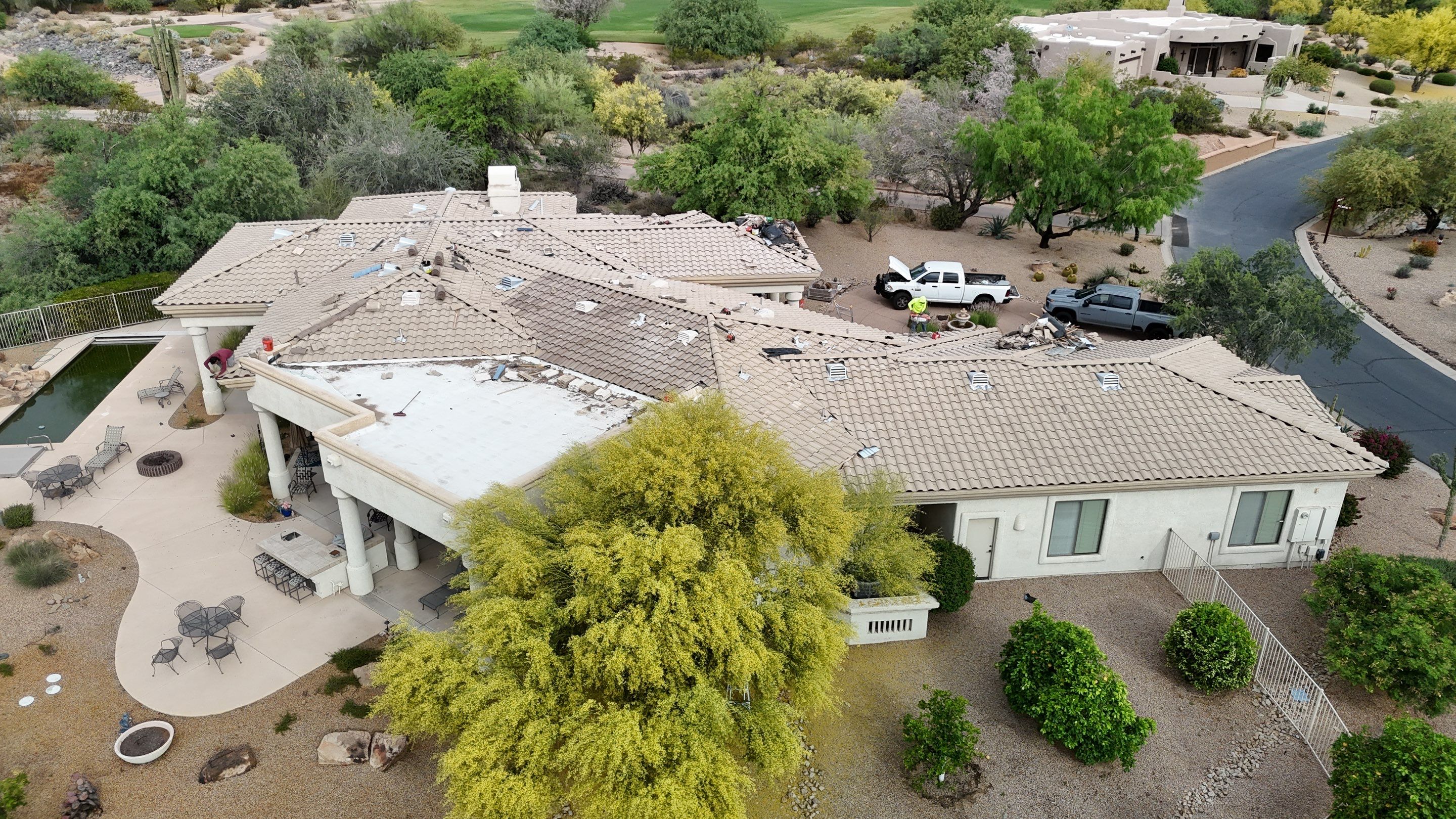 Project in Rio Verde by Saint Roofing