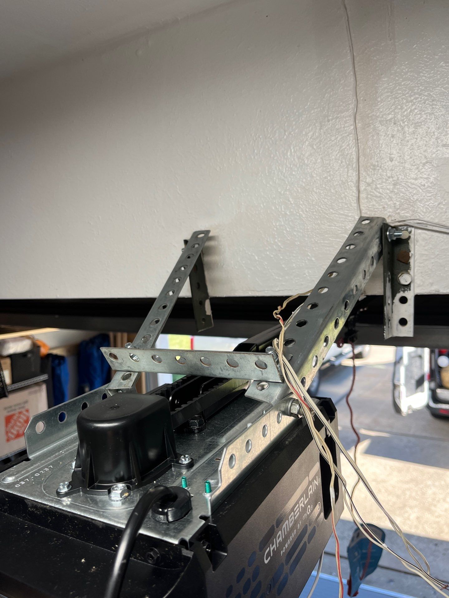 New Sectional Garage Door and Chamberlain Opener Installation in Parma by Ohio Garage Door Repair