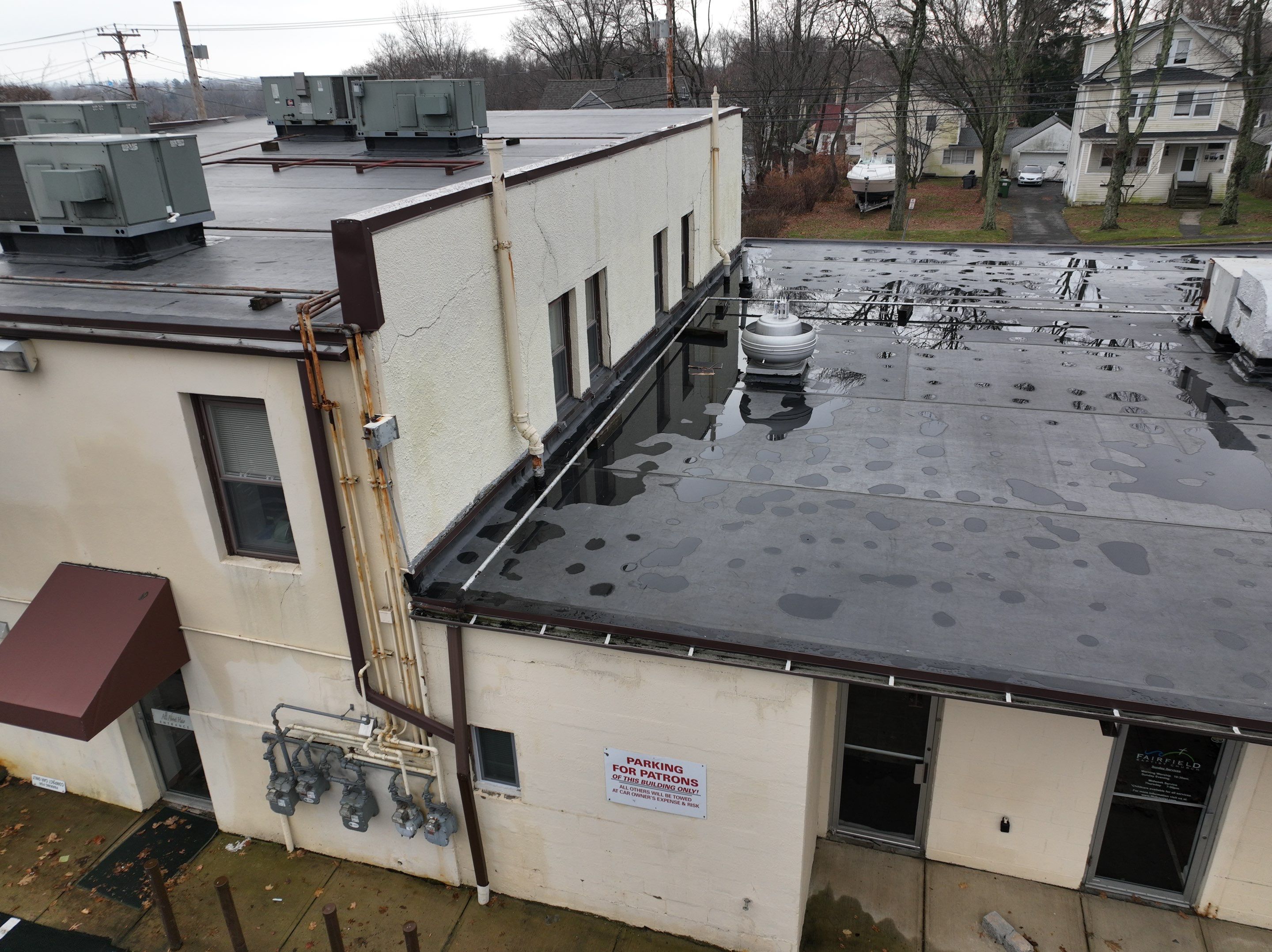 Commercial Roofing Installation using EPDM  by A Plus Exterior