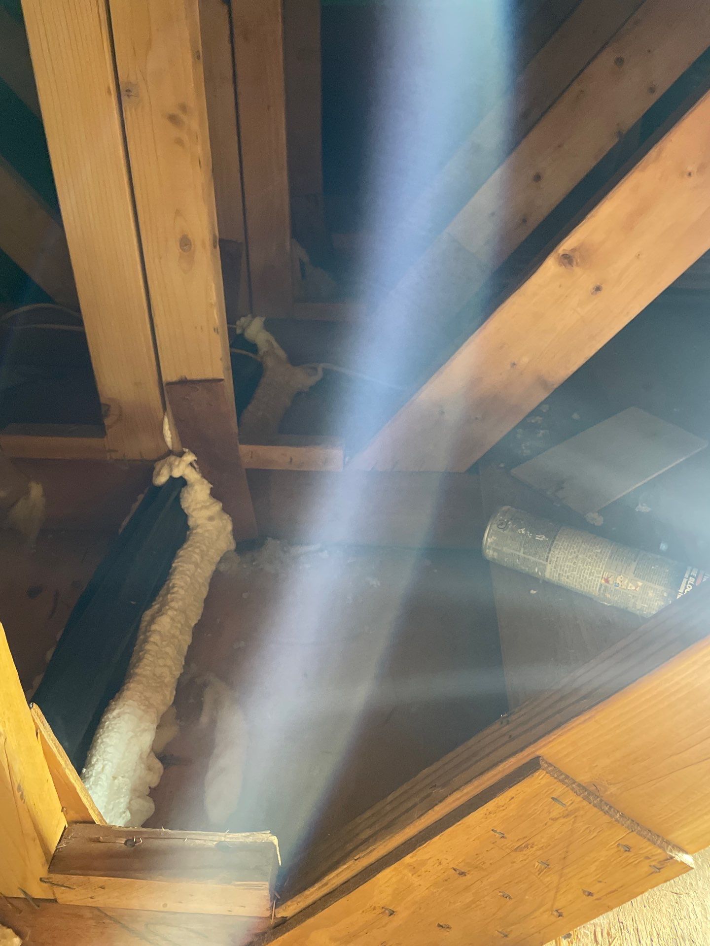 Attic Insulation using Green Fiber Sanctuary by NYS Foam & Energy