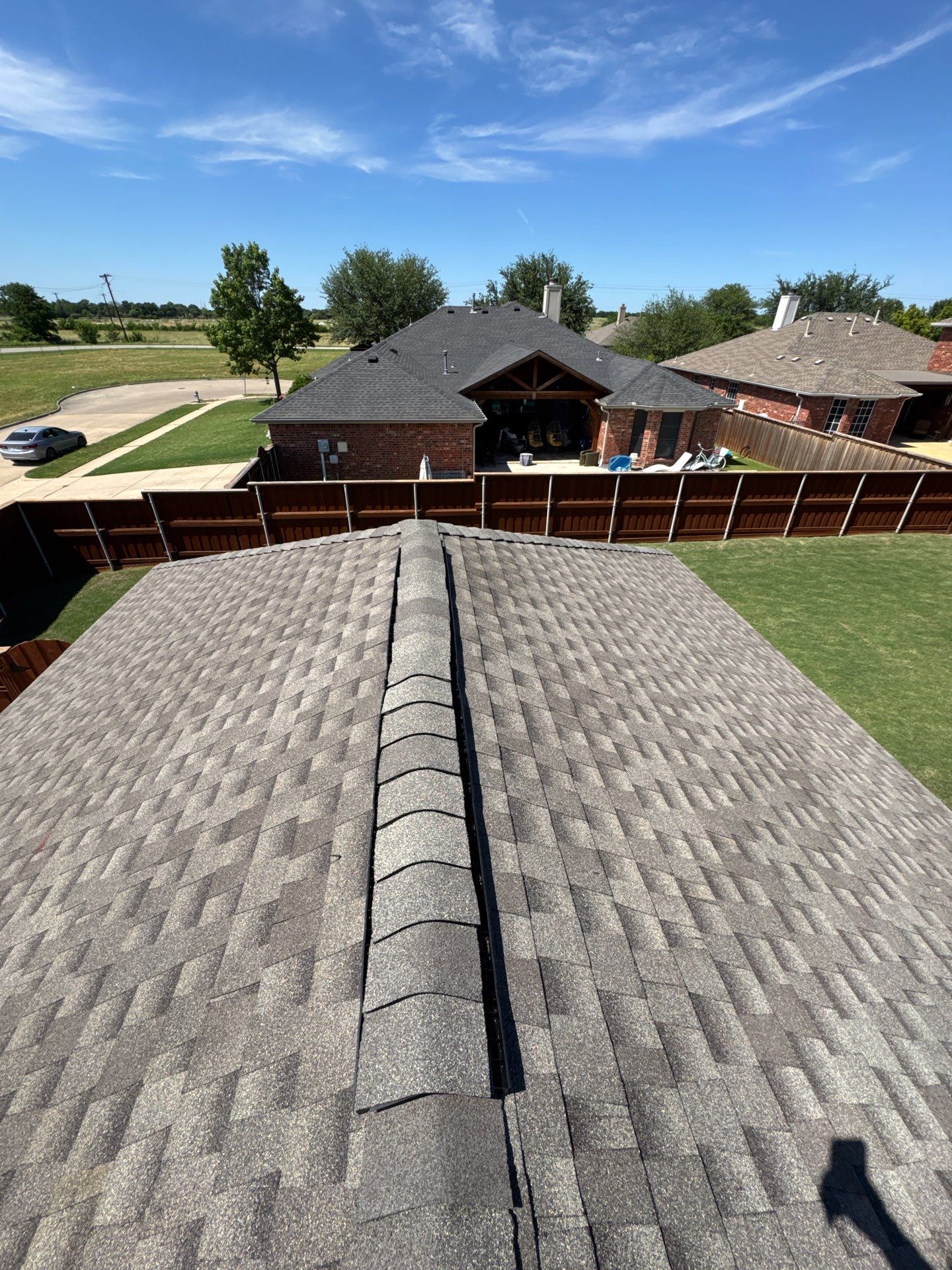 Project in Murphy  by Zeus Exteriors