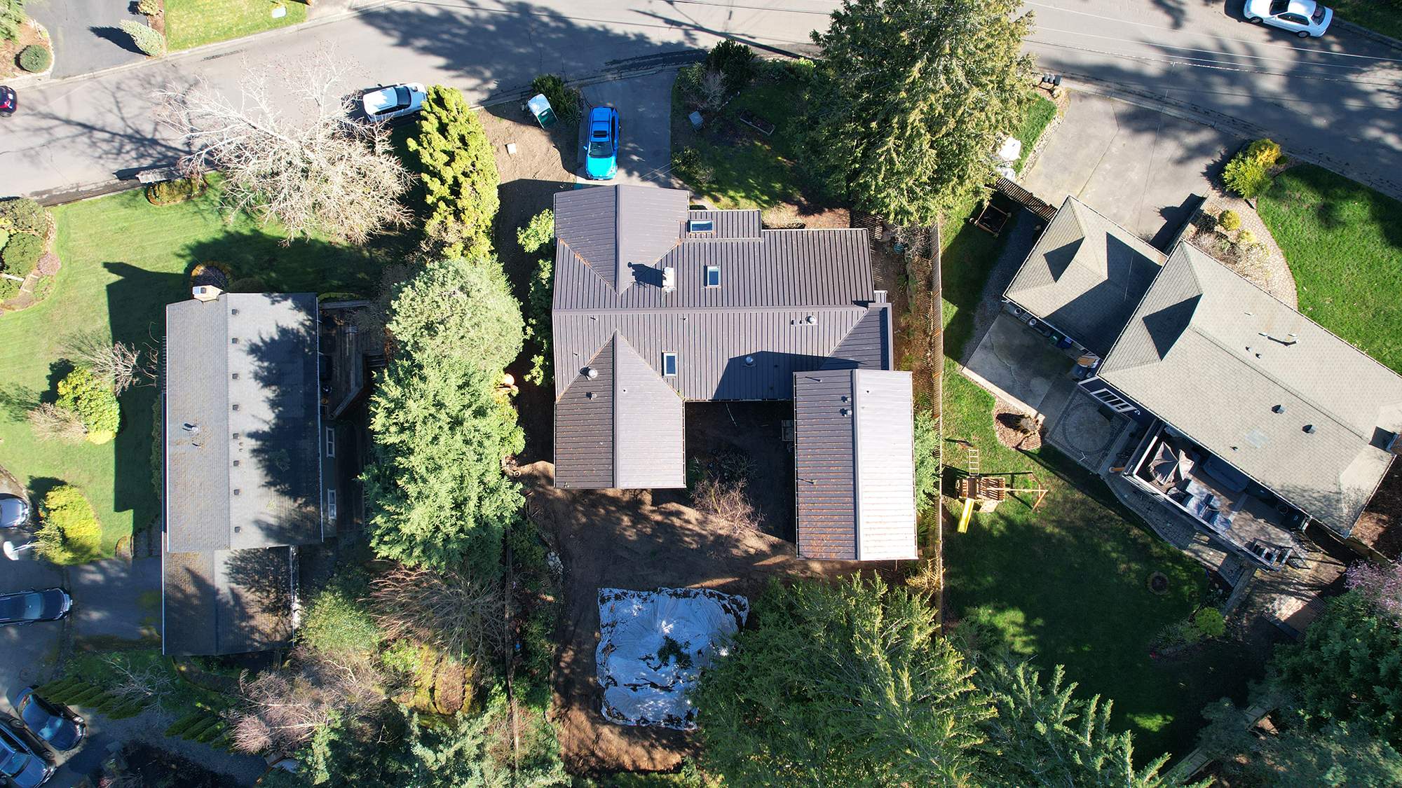 Residential Roofing Installation using Metal by Roofing Formula LLC