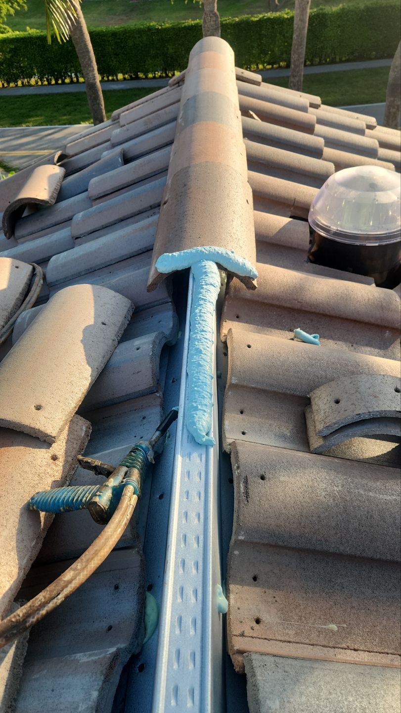 Residential Roofing Installation using Eagle Roofing Tile by BLUES BROTHERS ROOFING