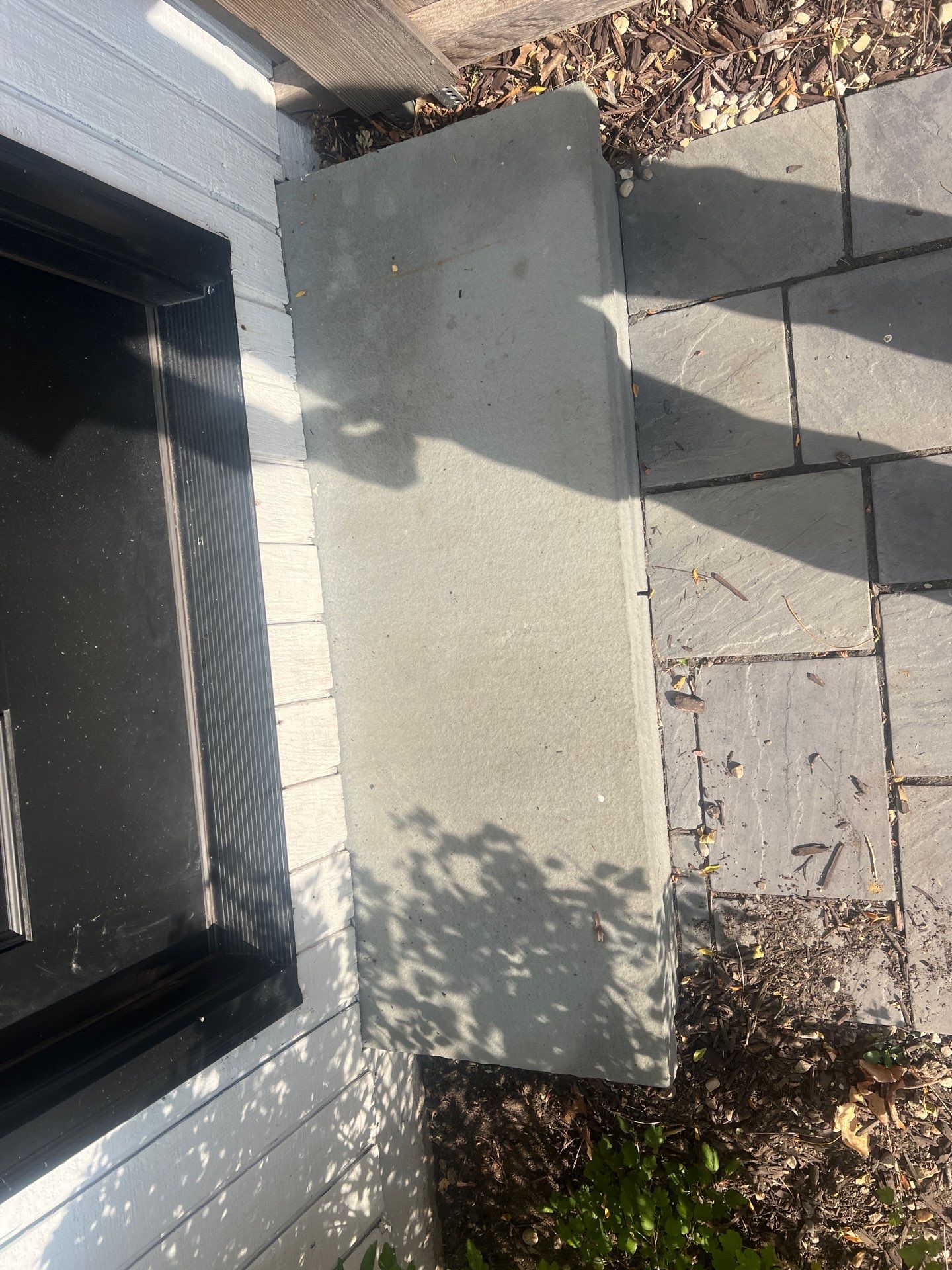 Complete Exterior House, Bluestone & Garage Floor Cleaning by Northern Power Washing LLC.