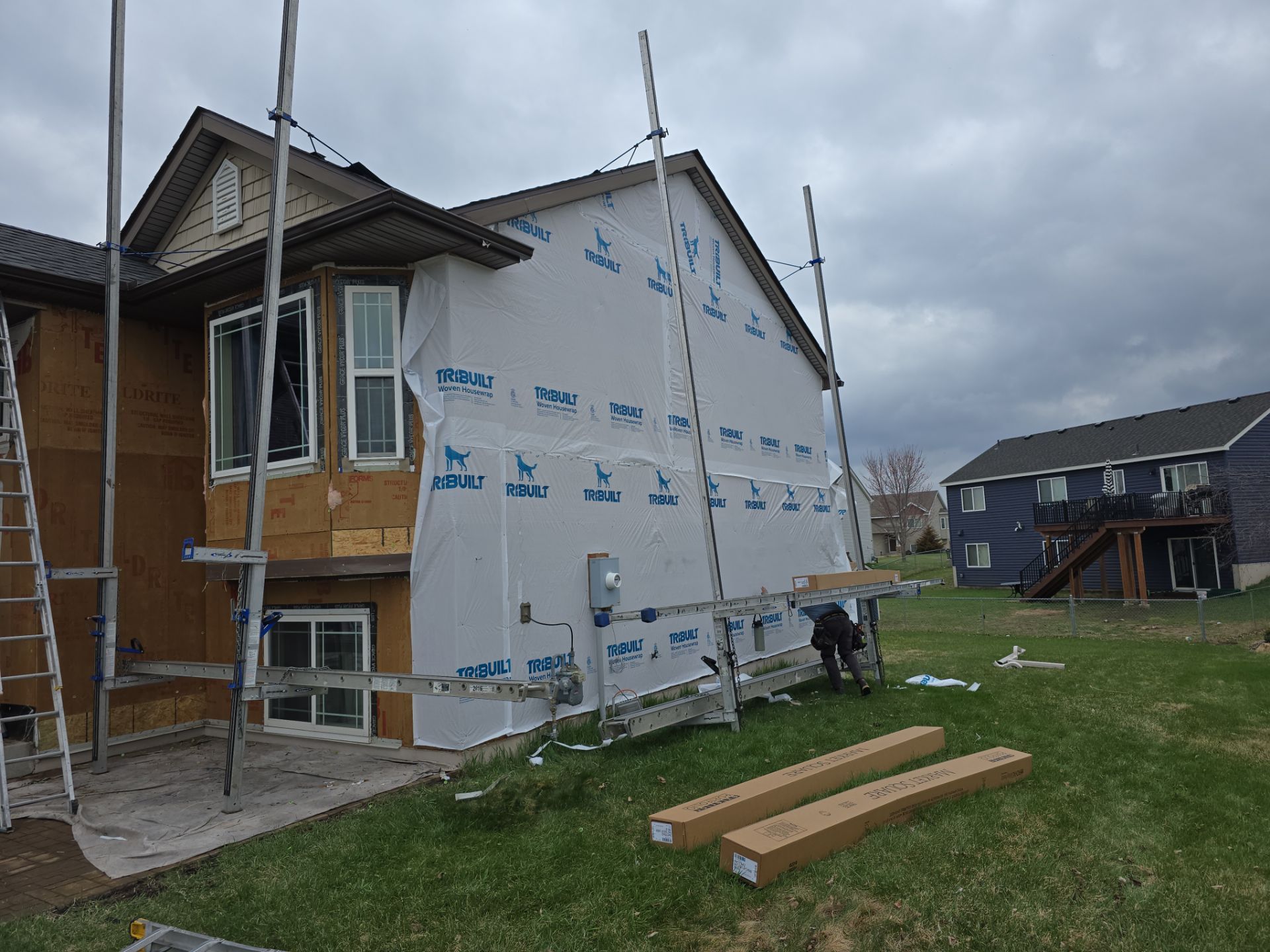 Project in Big Lake by CoMitted 365 Roofing & Exteriors 