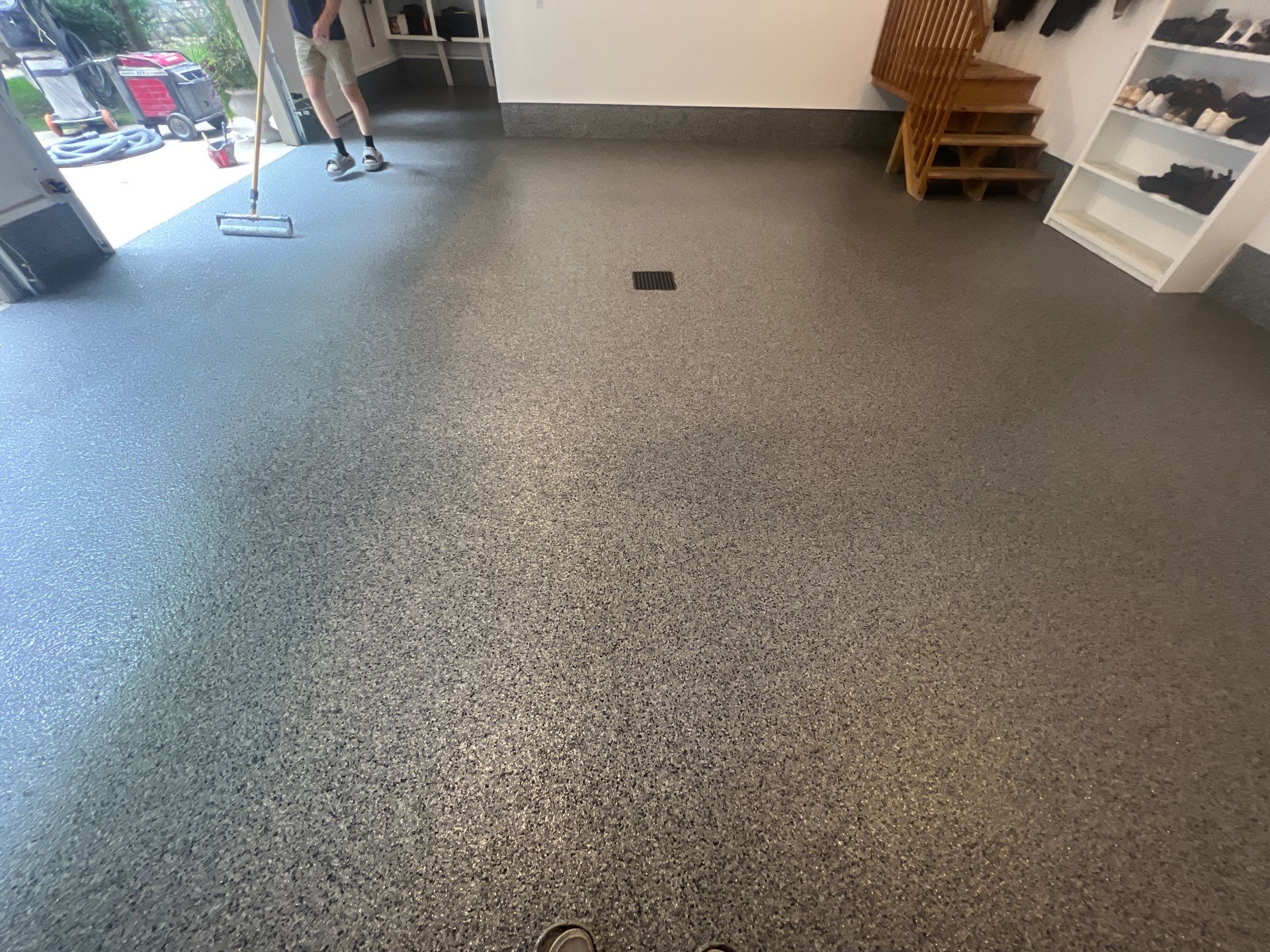 Durable & Stylish Epoxy Garage Floor Transformation by Gordon Painting