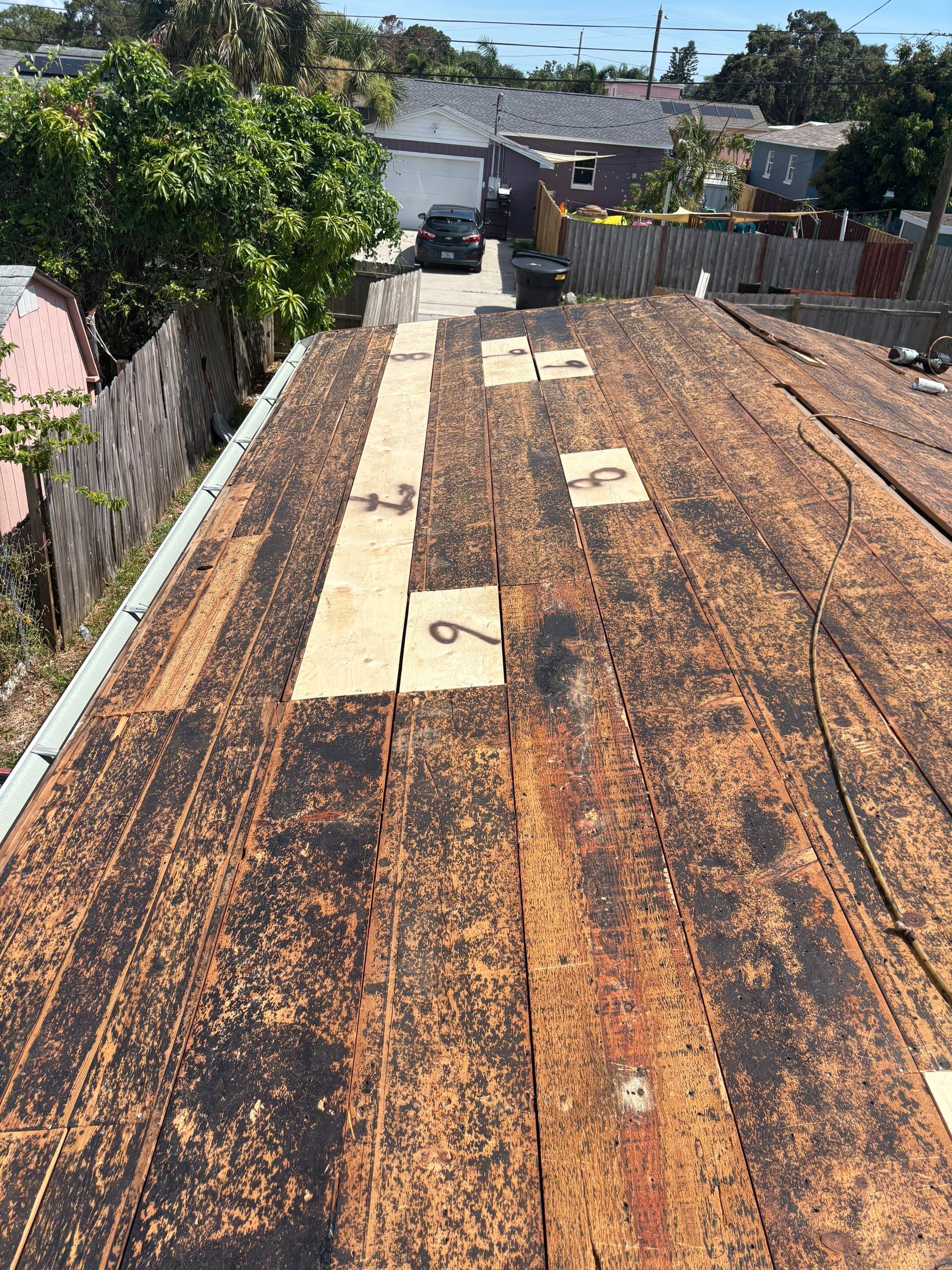 Project in St. Petersburg 33713 by Mitchell Roofing Company LLC 